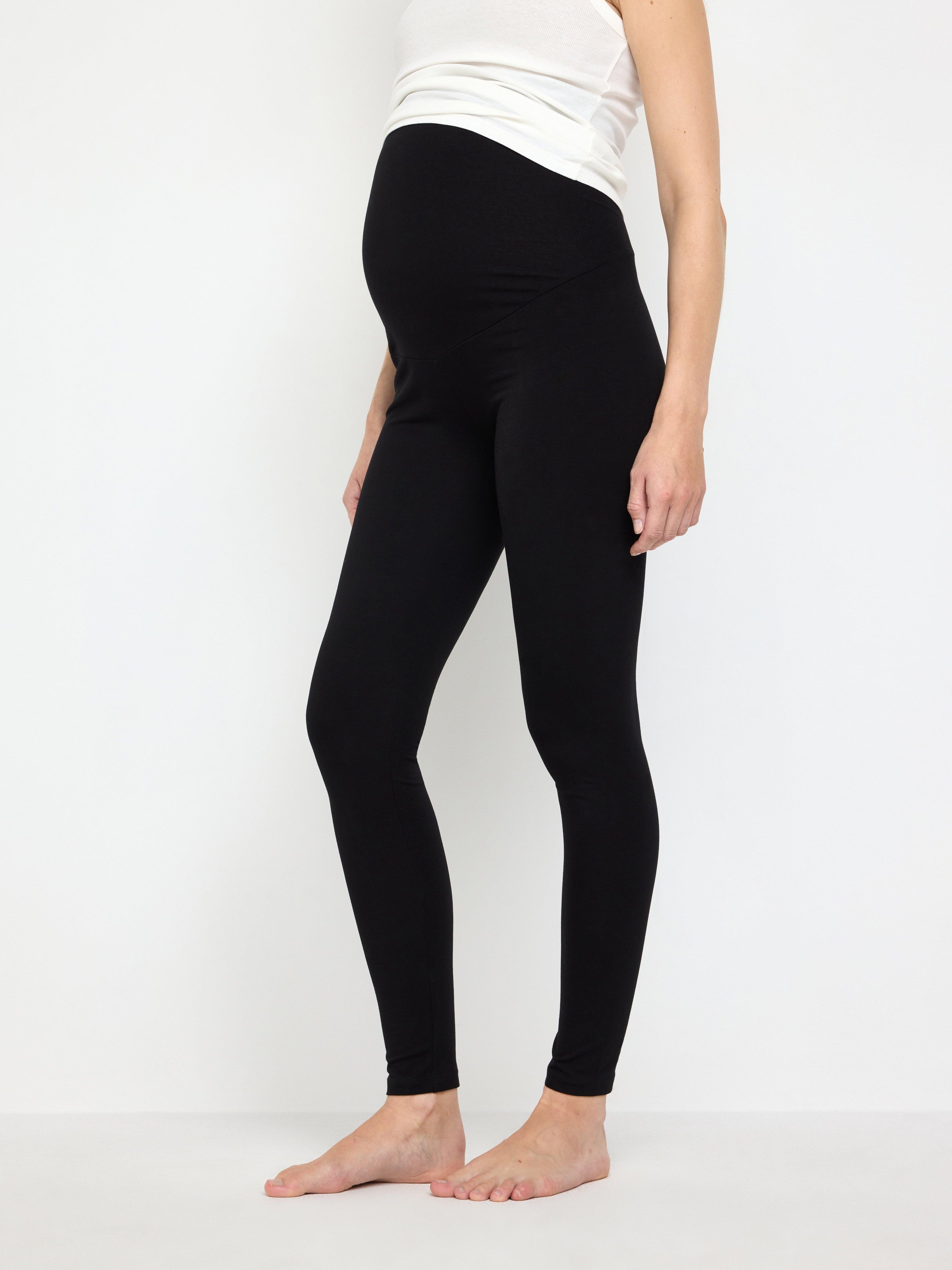 Maternity Leggings - Womens Wear - Black