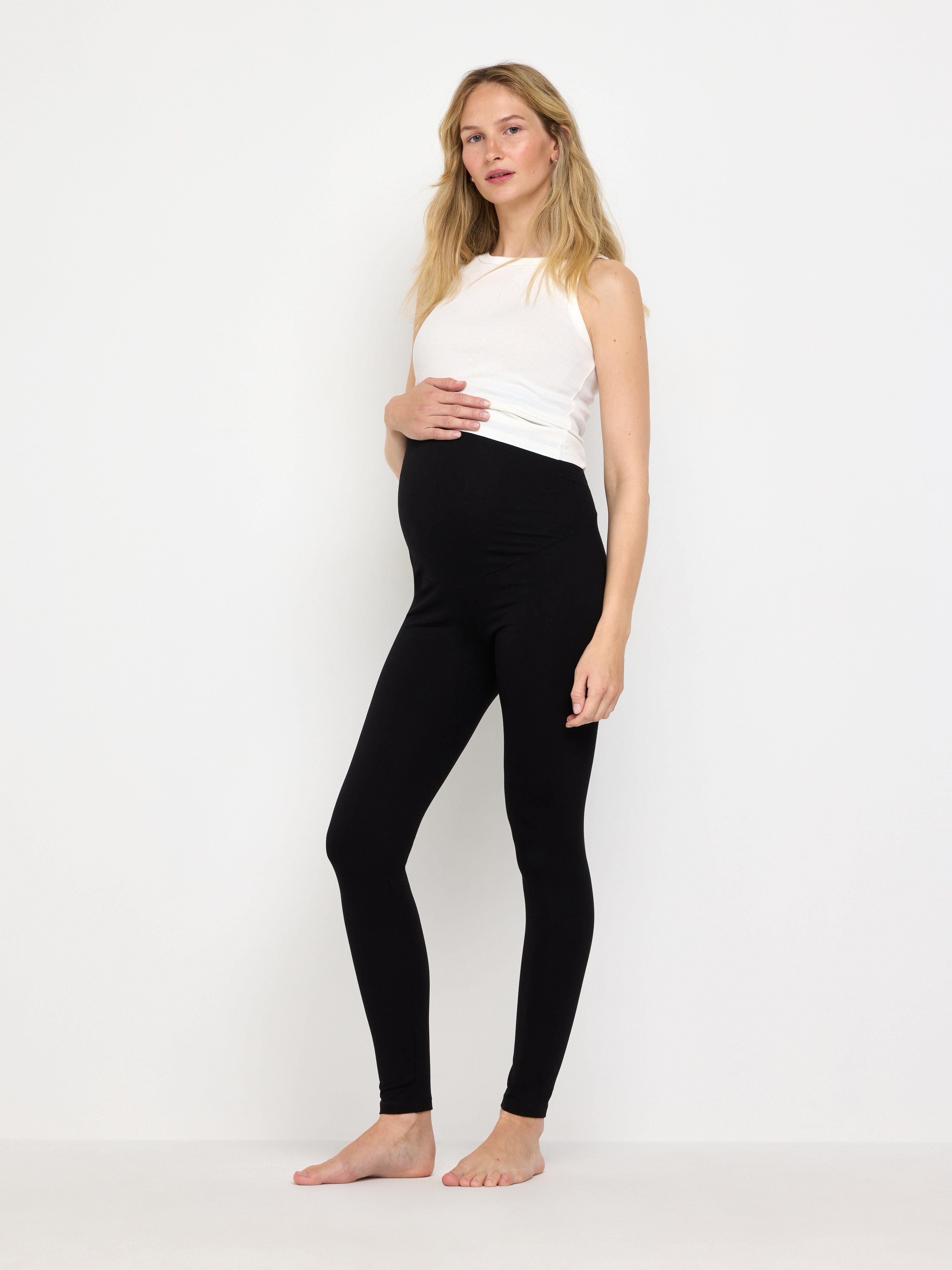 Maternity Leggings - Womens Wear - Black