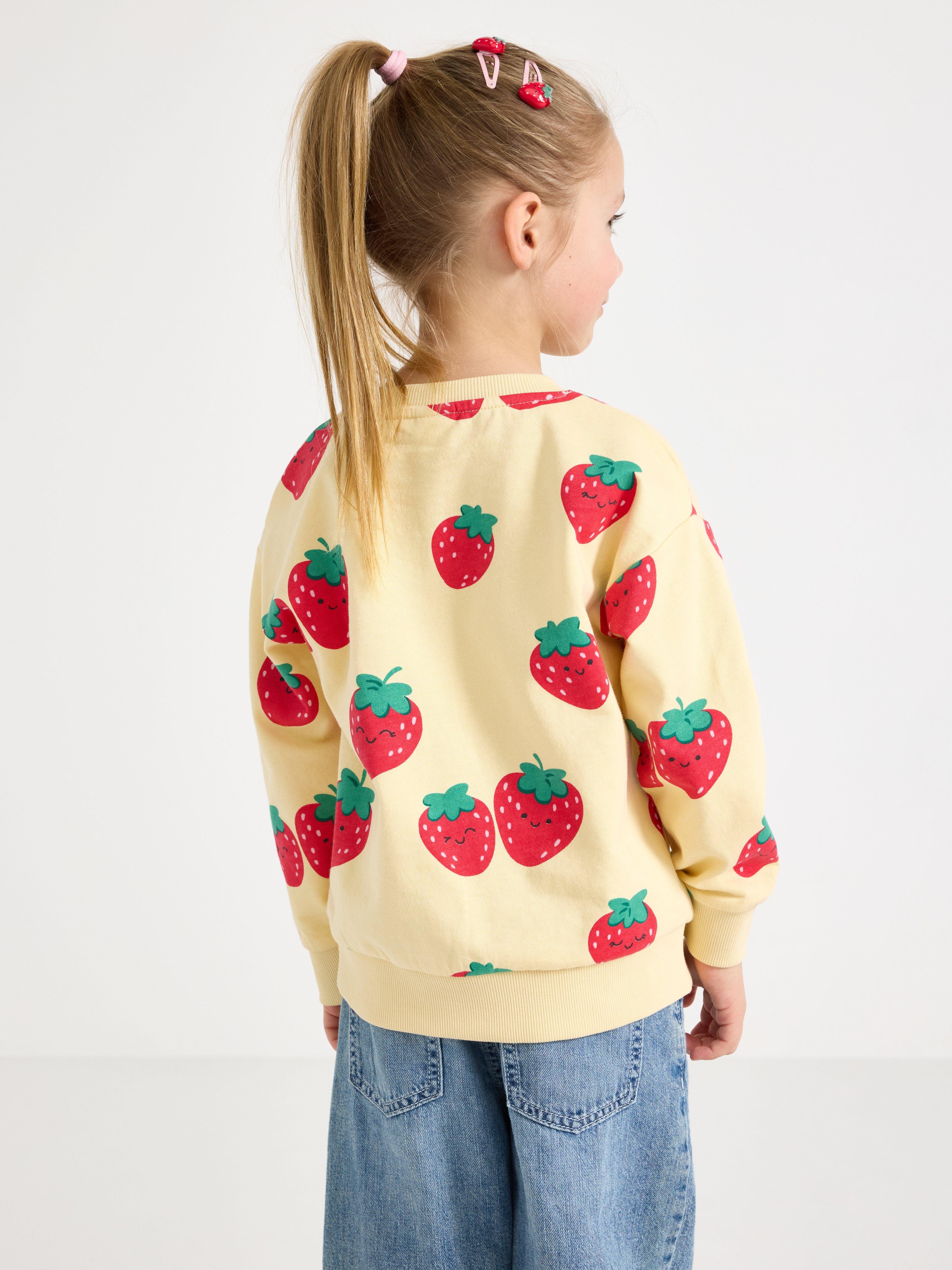 Sweatshirt - Børn - Gul