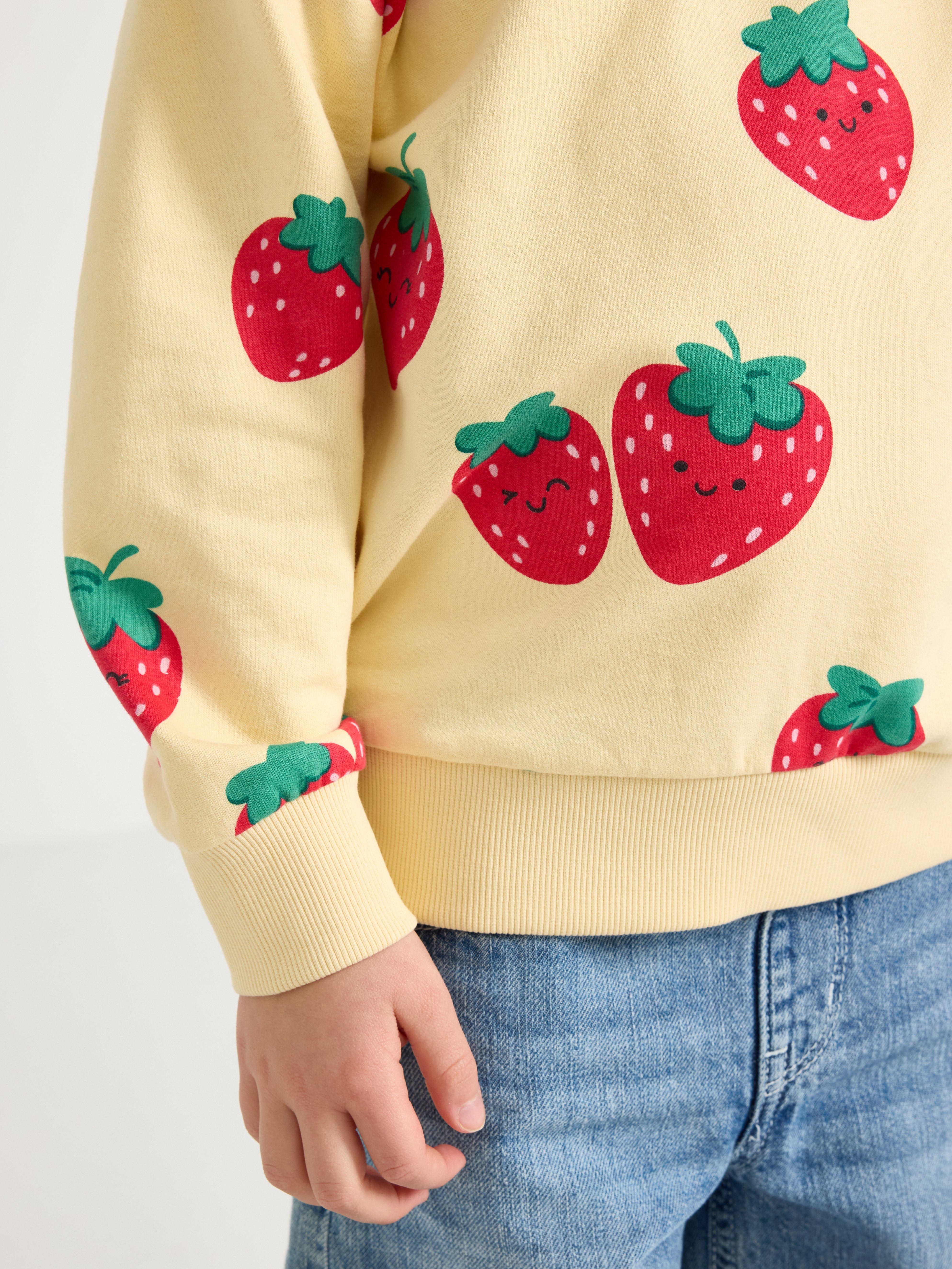 Sweatshirt - Børn - Gul