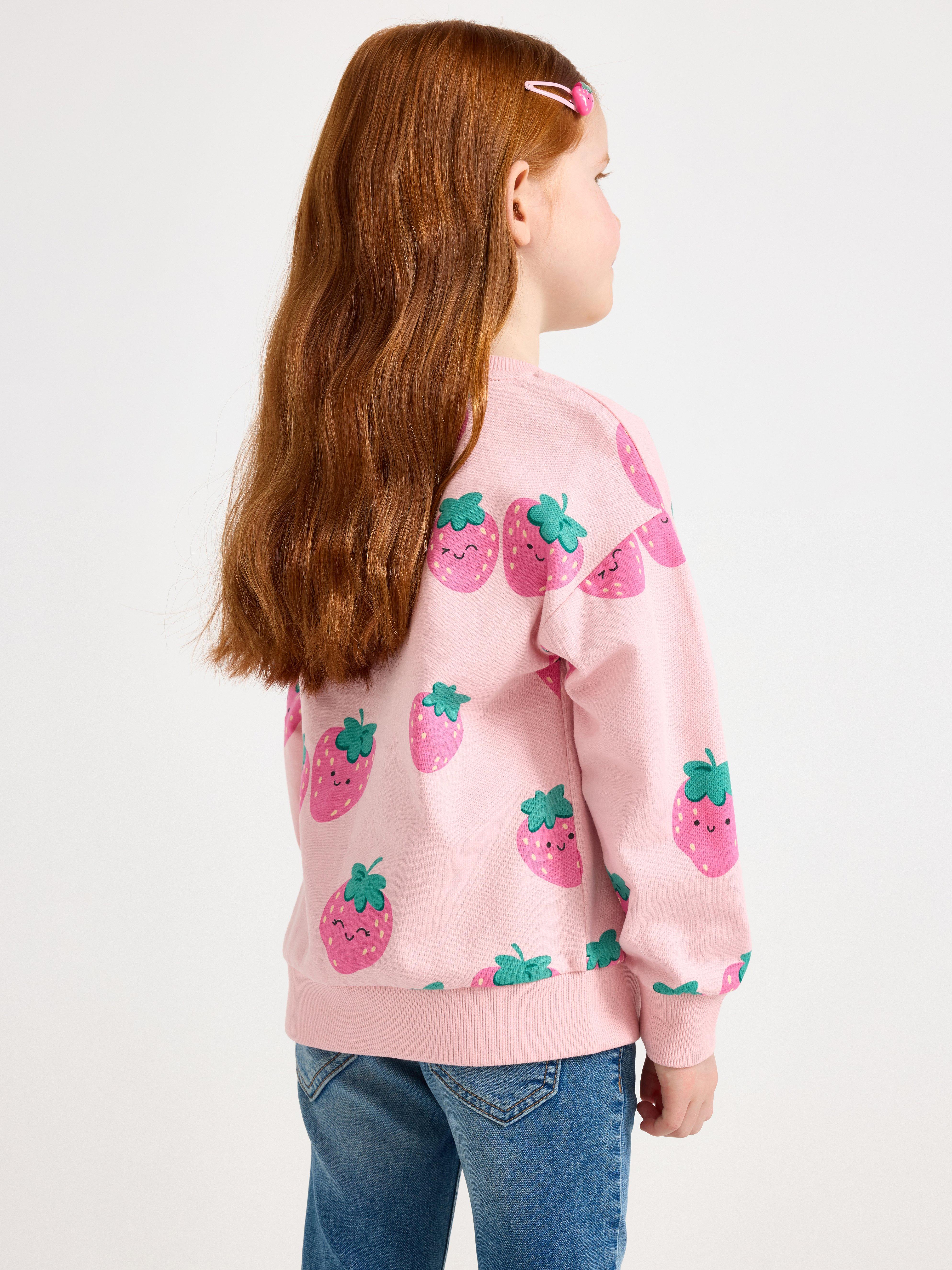 Sweatshirt - Kids Wear - Pink
