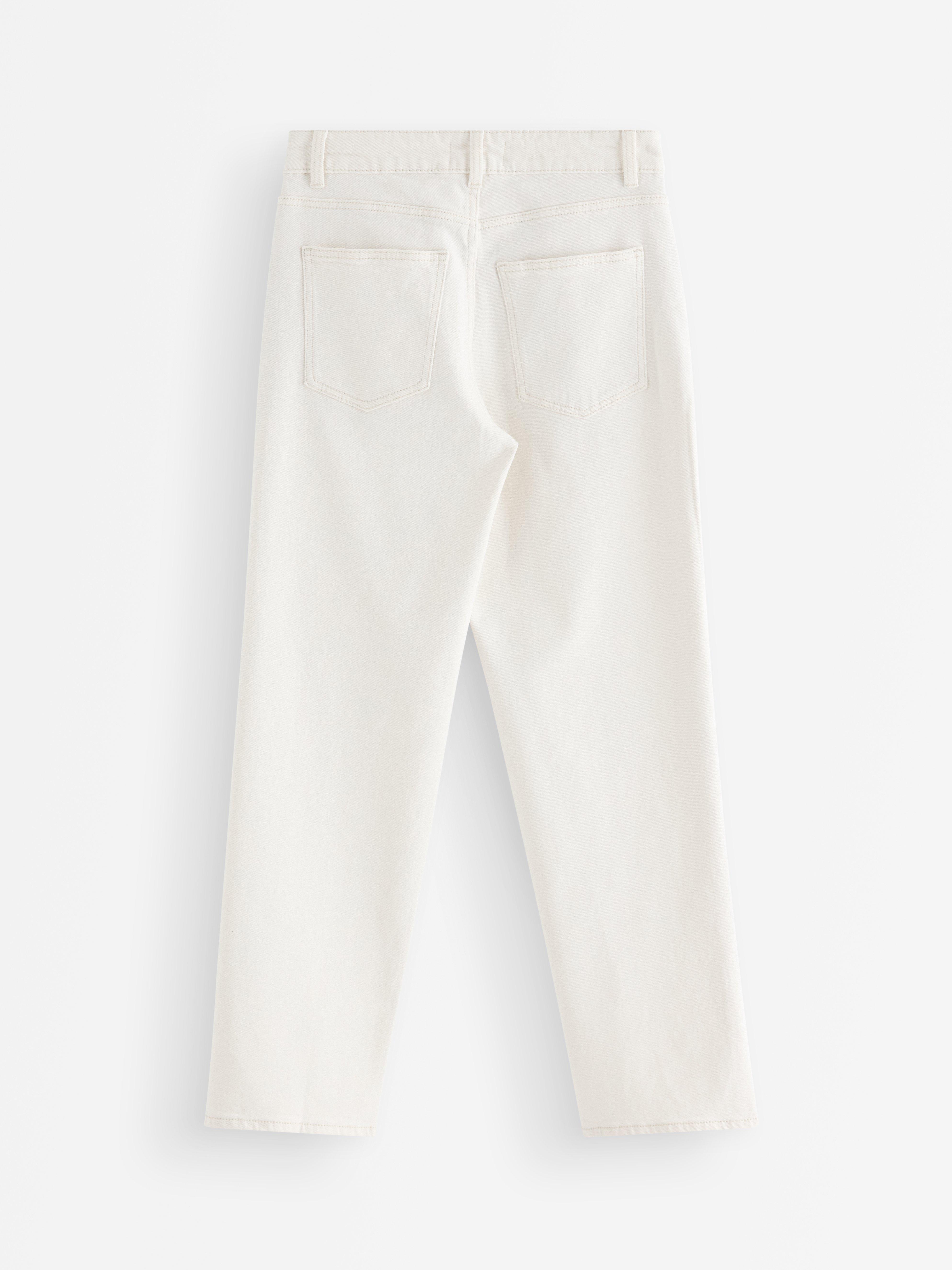 Jeans - Dame - Hvid