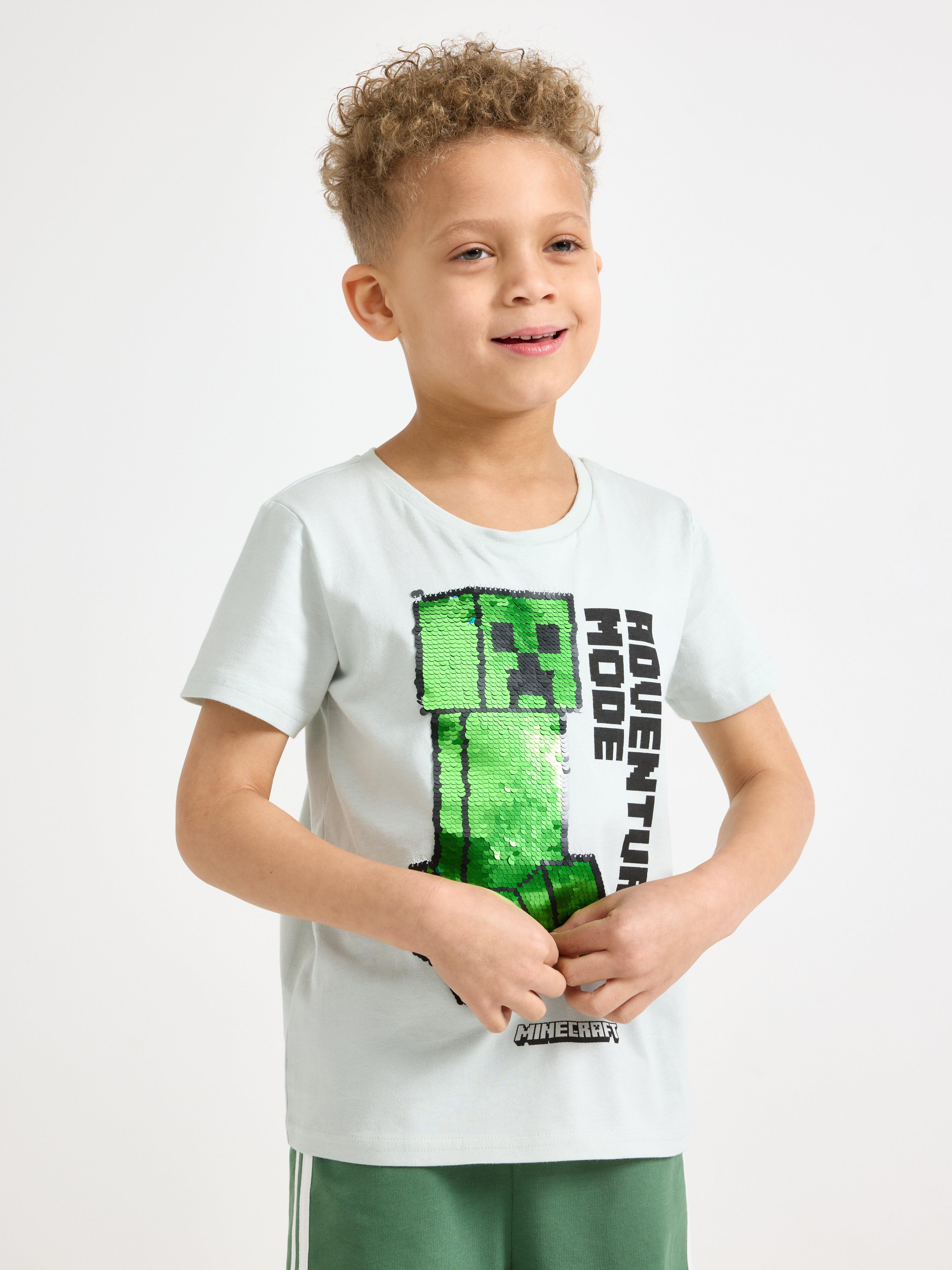 T-shirt - Barn - Aqua