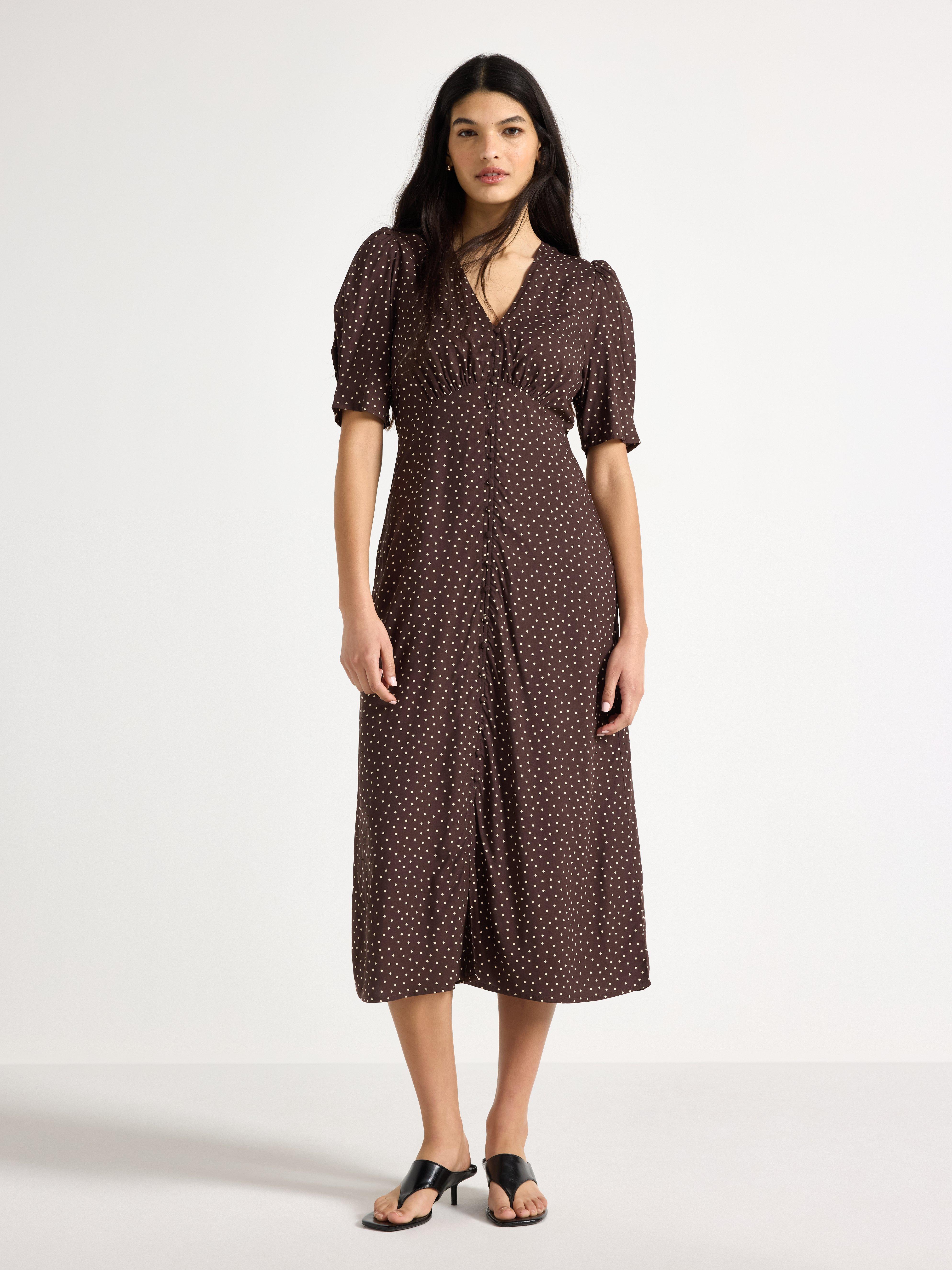 Dress - Womens Wear - Brown