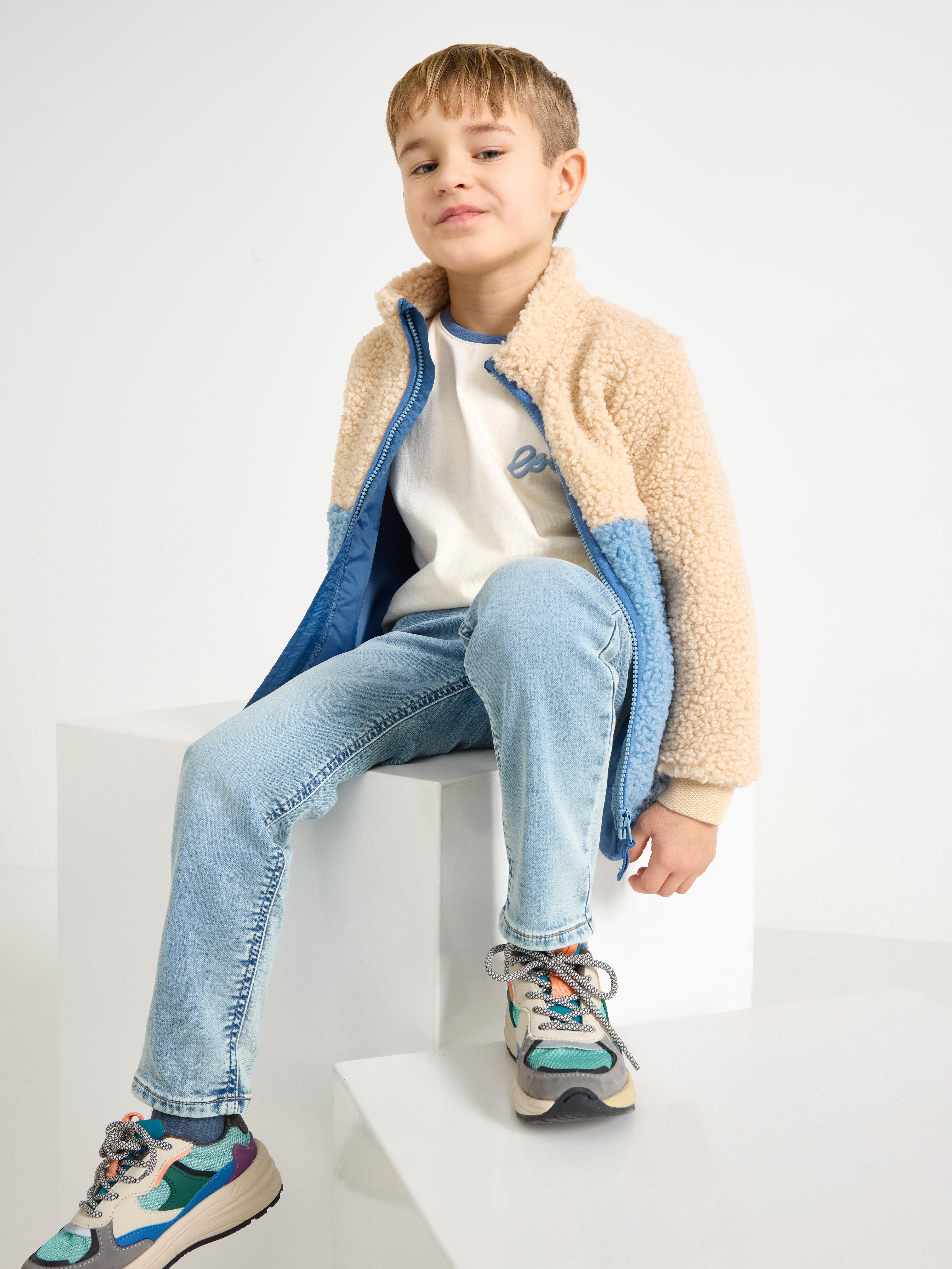 Fleece jacket - Kids Wear - Blue