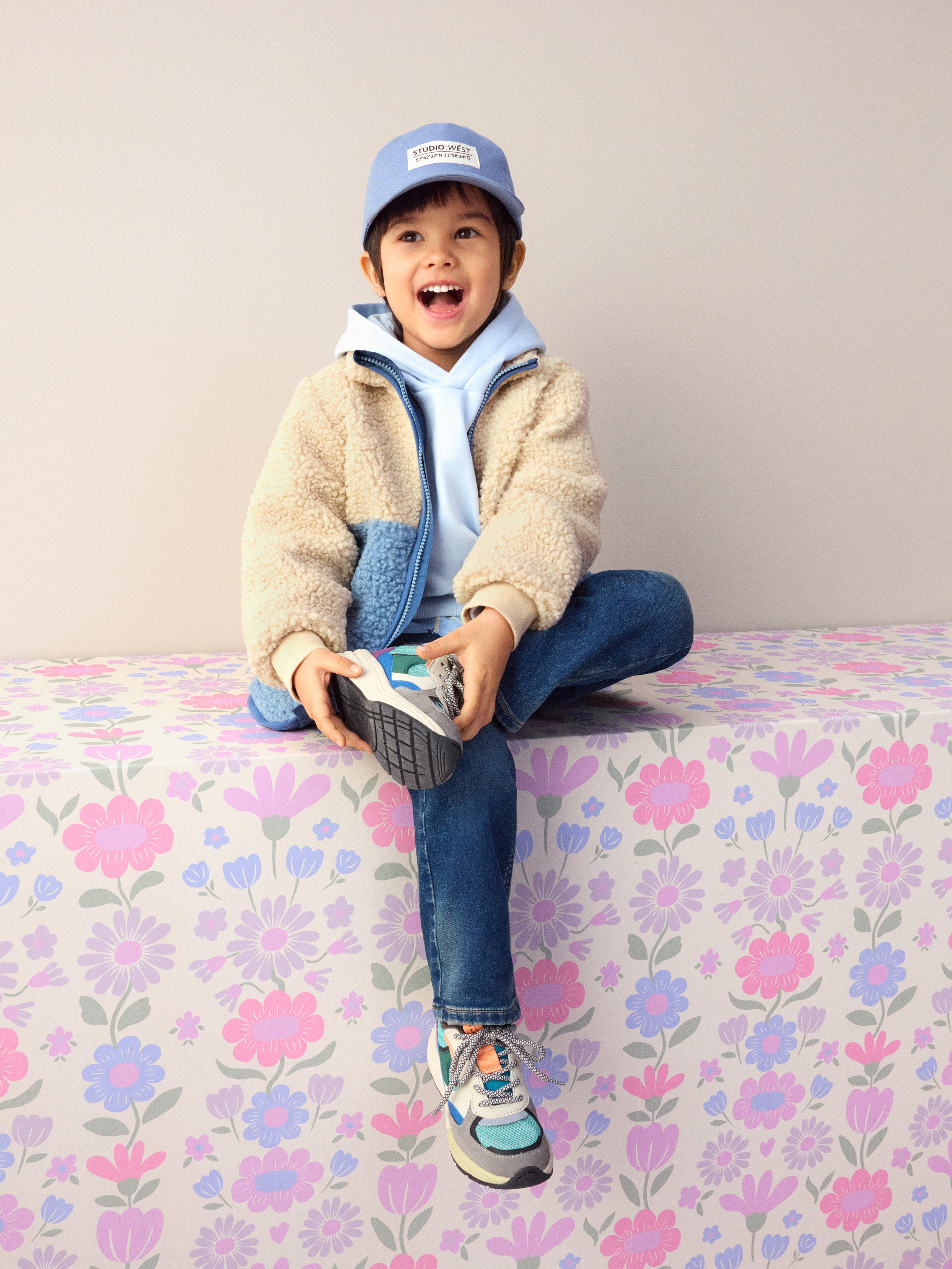 Fleece jacket - Kids Wear - Blue