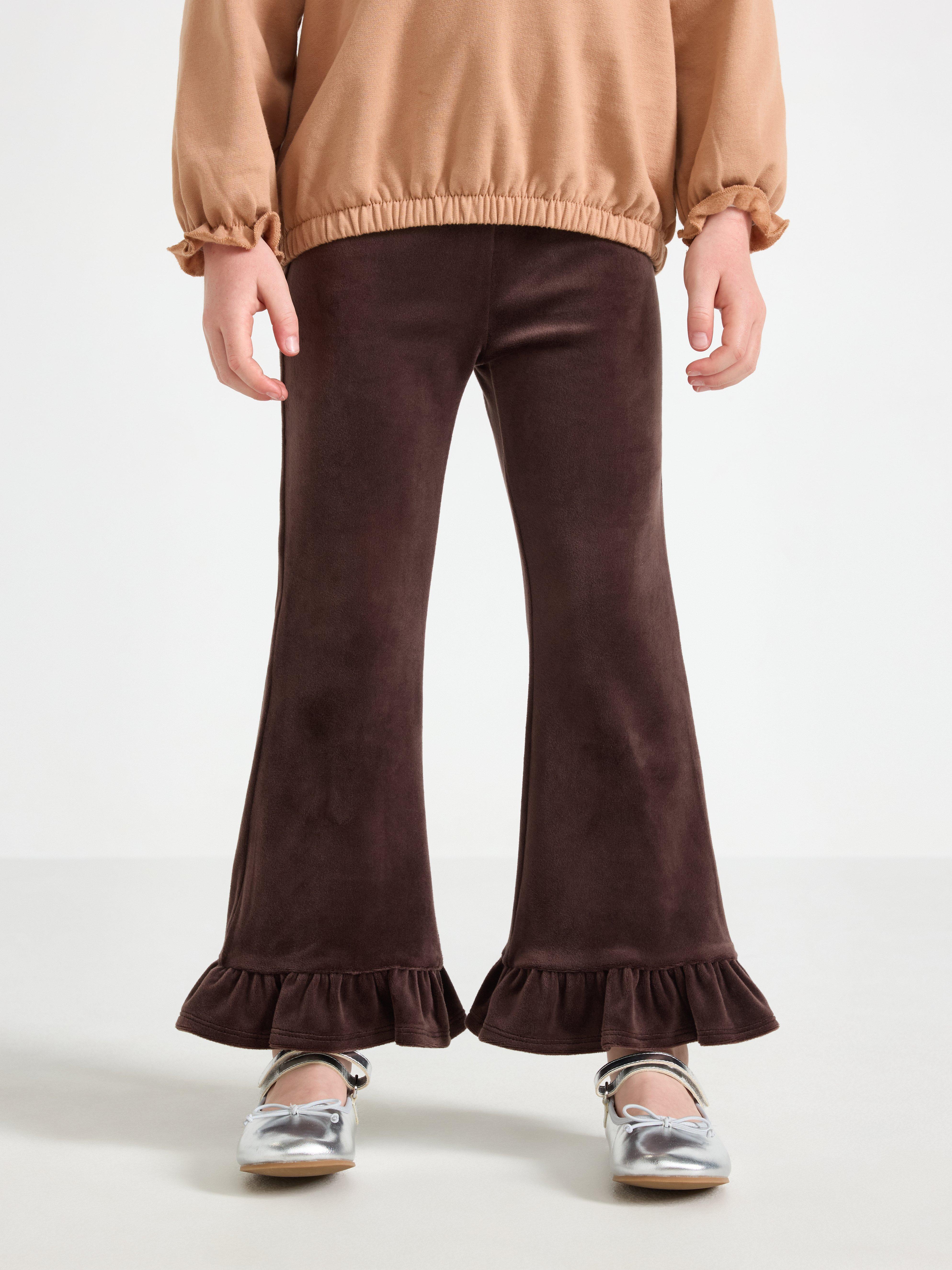 Leggings - Barn - Brun