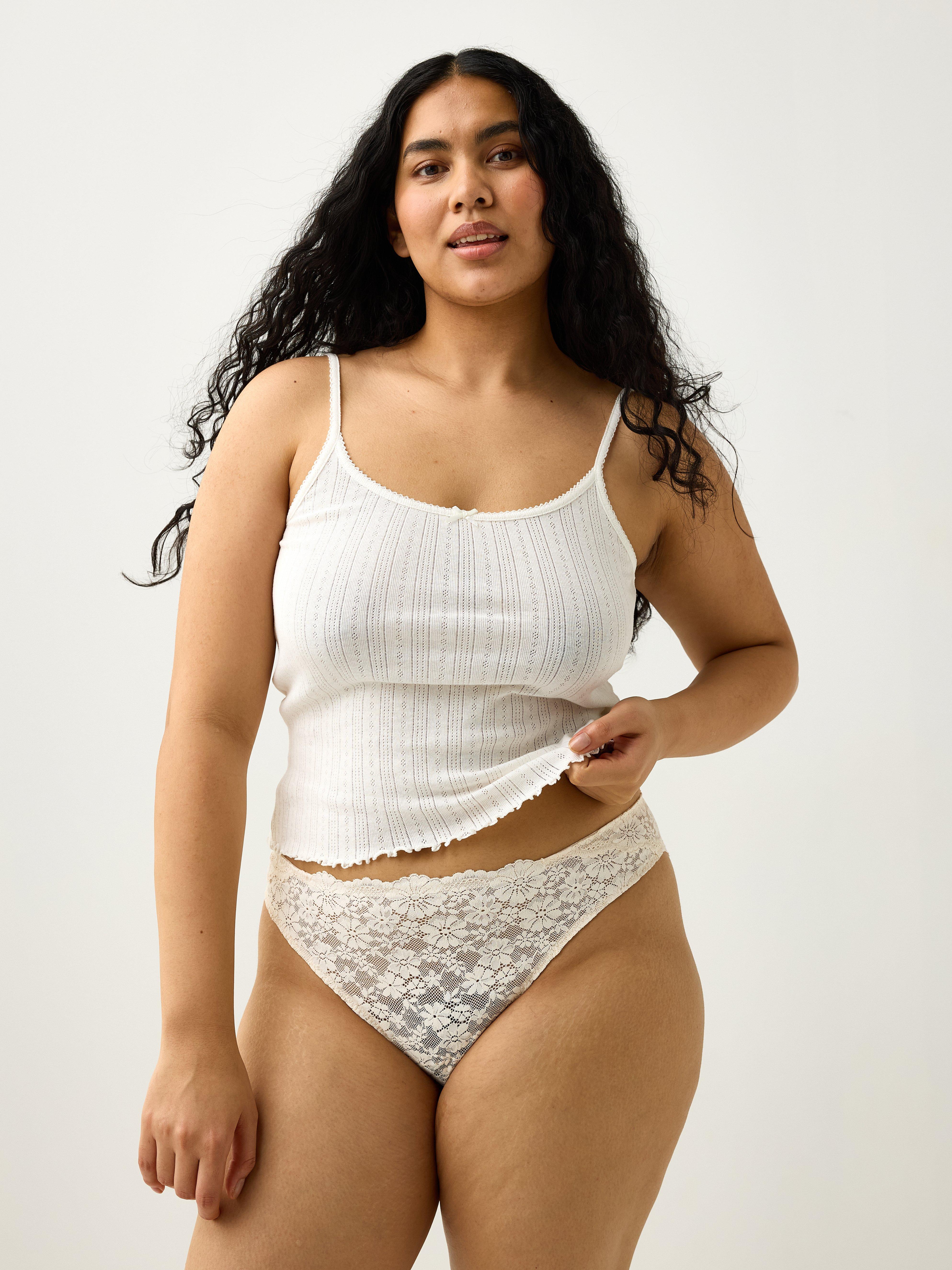 Brazilian Regular - Lingerie - White