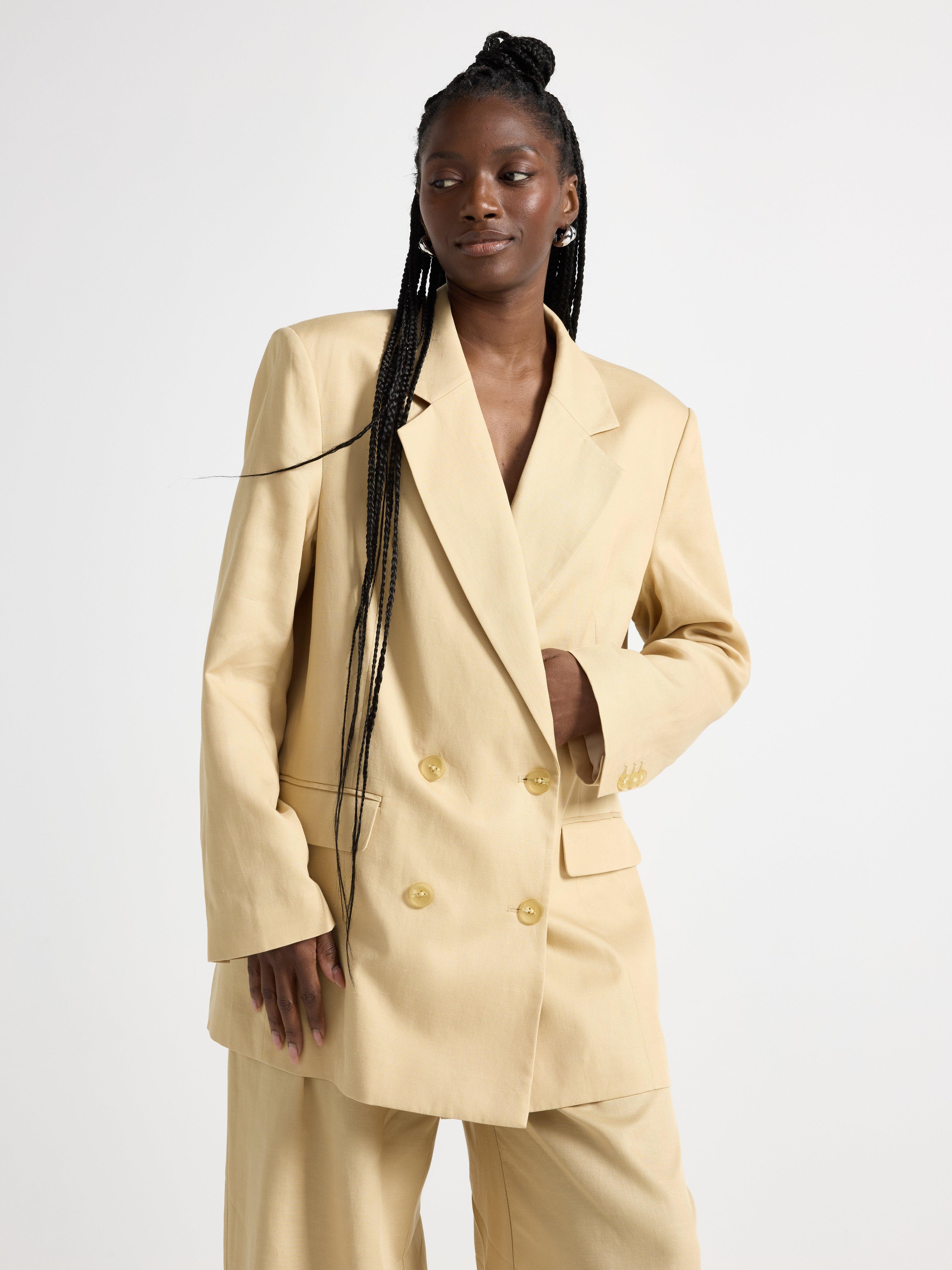Blazer - Womens Wear - Yellow