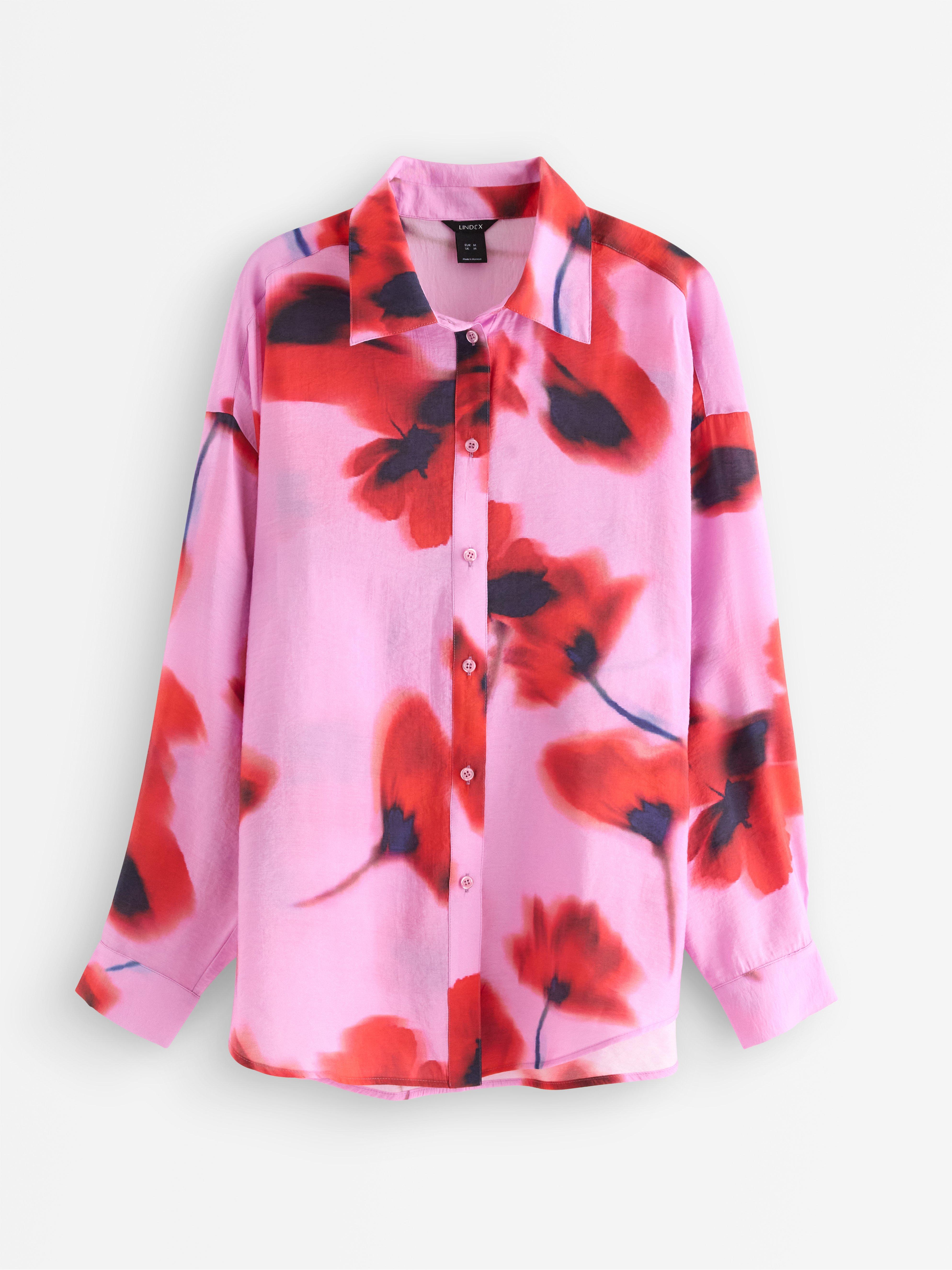 Skjorte - Dame - Rosa