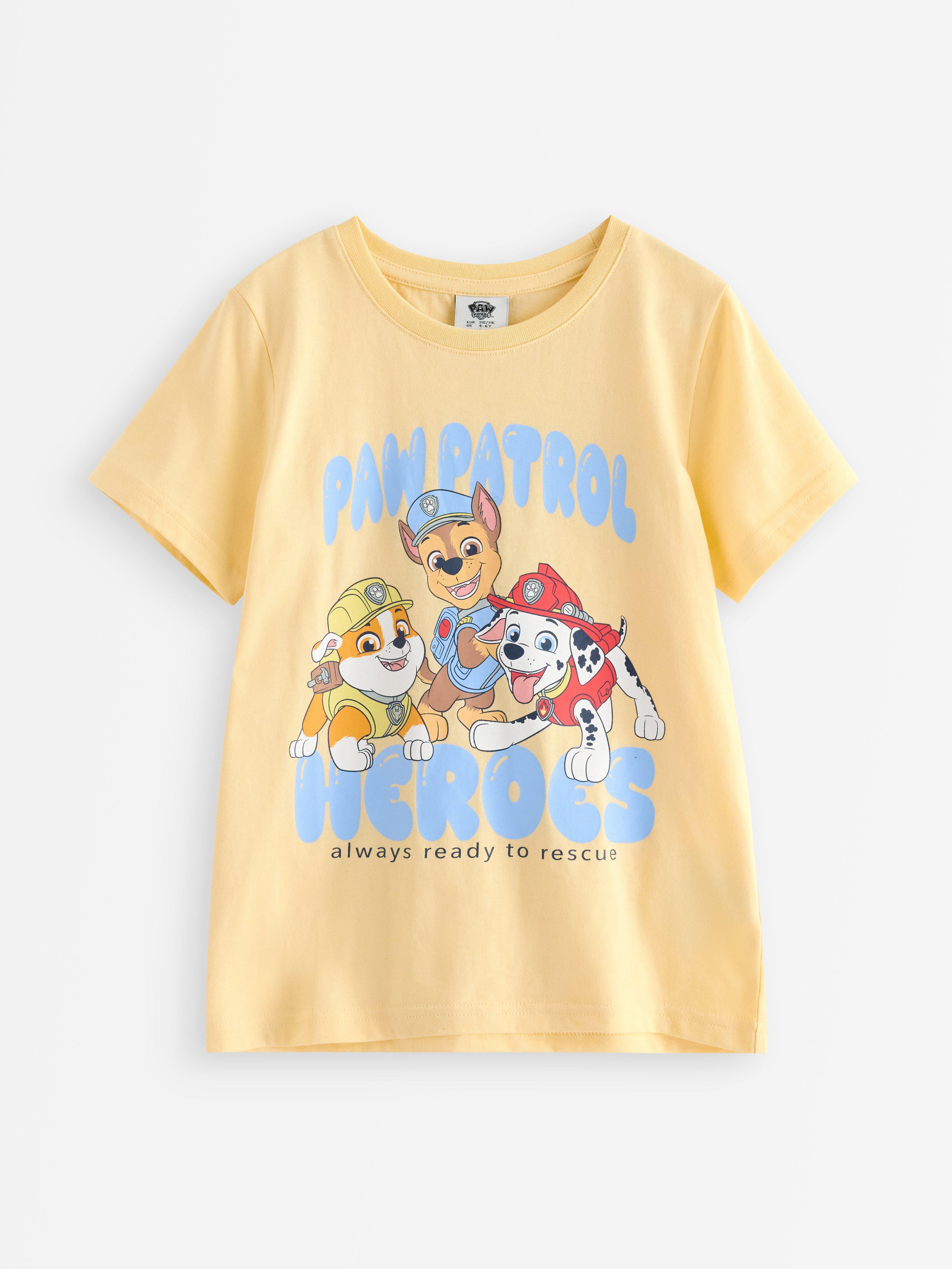 T-shirt - Barn - Gul