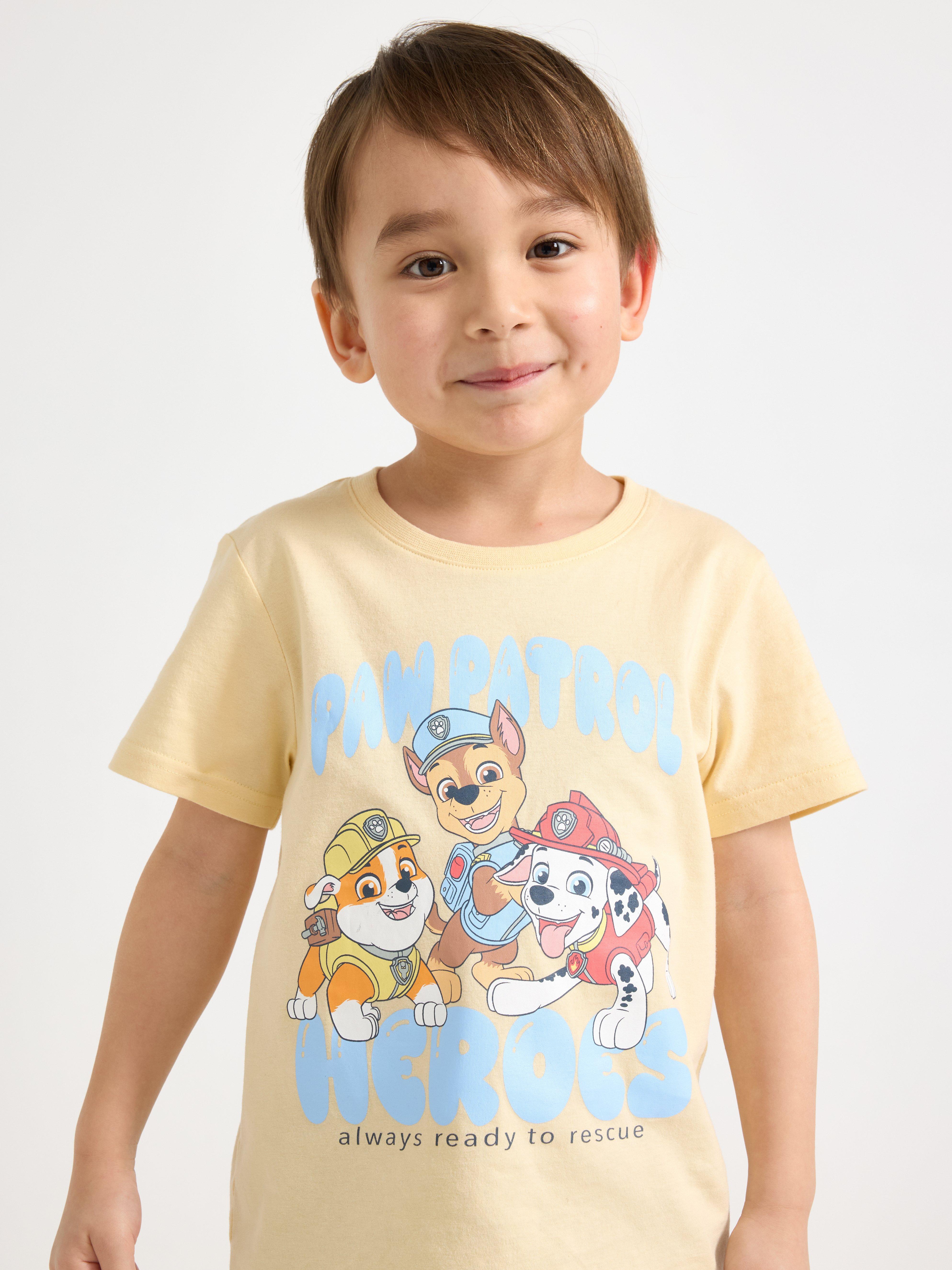 T-shirt - Barn - Gul