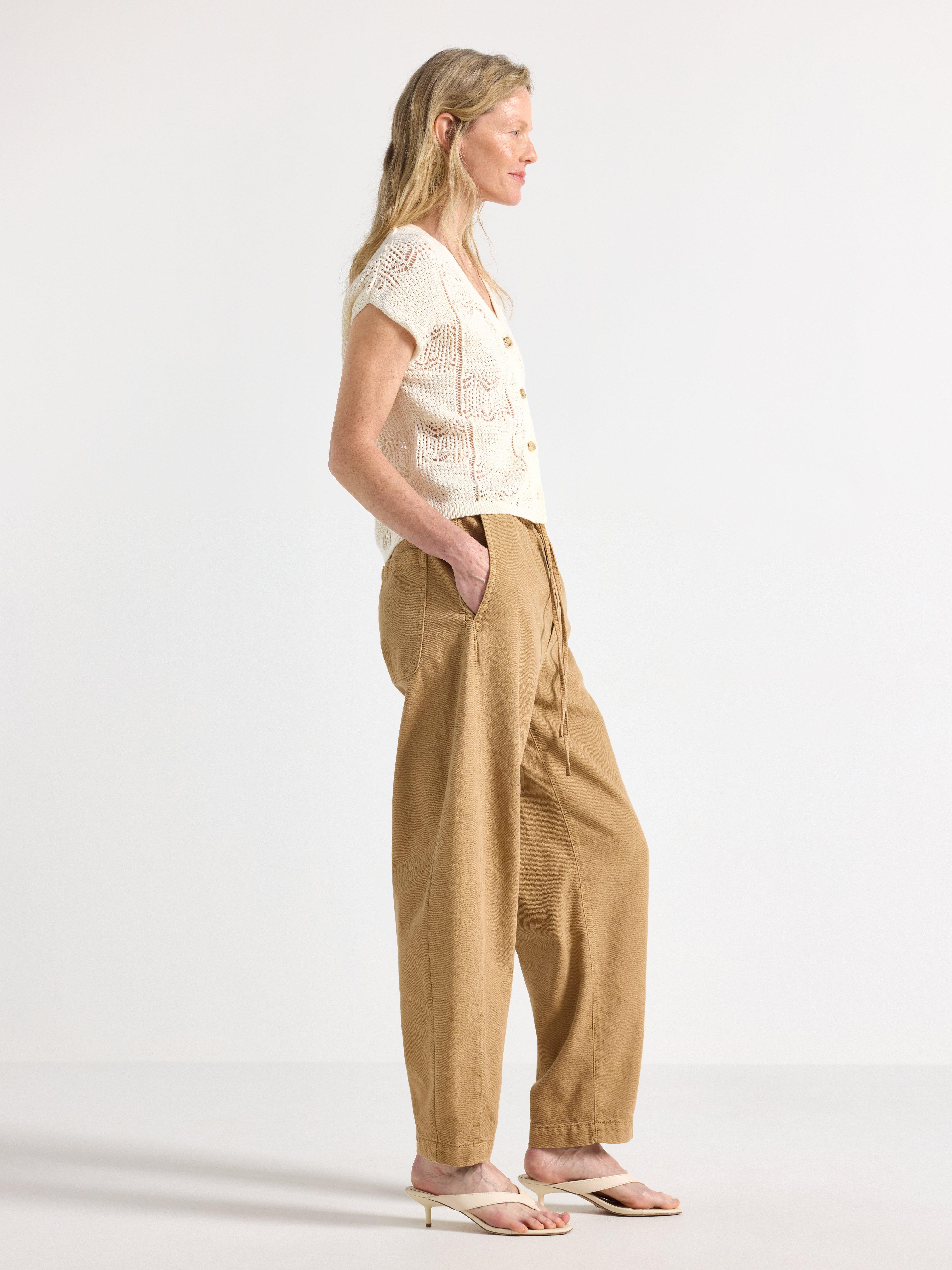 Trousers - Womens Wear - Beige