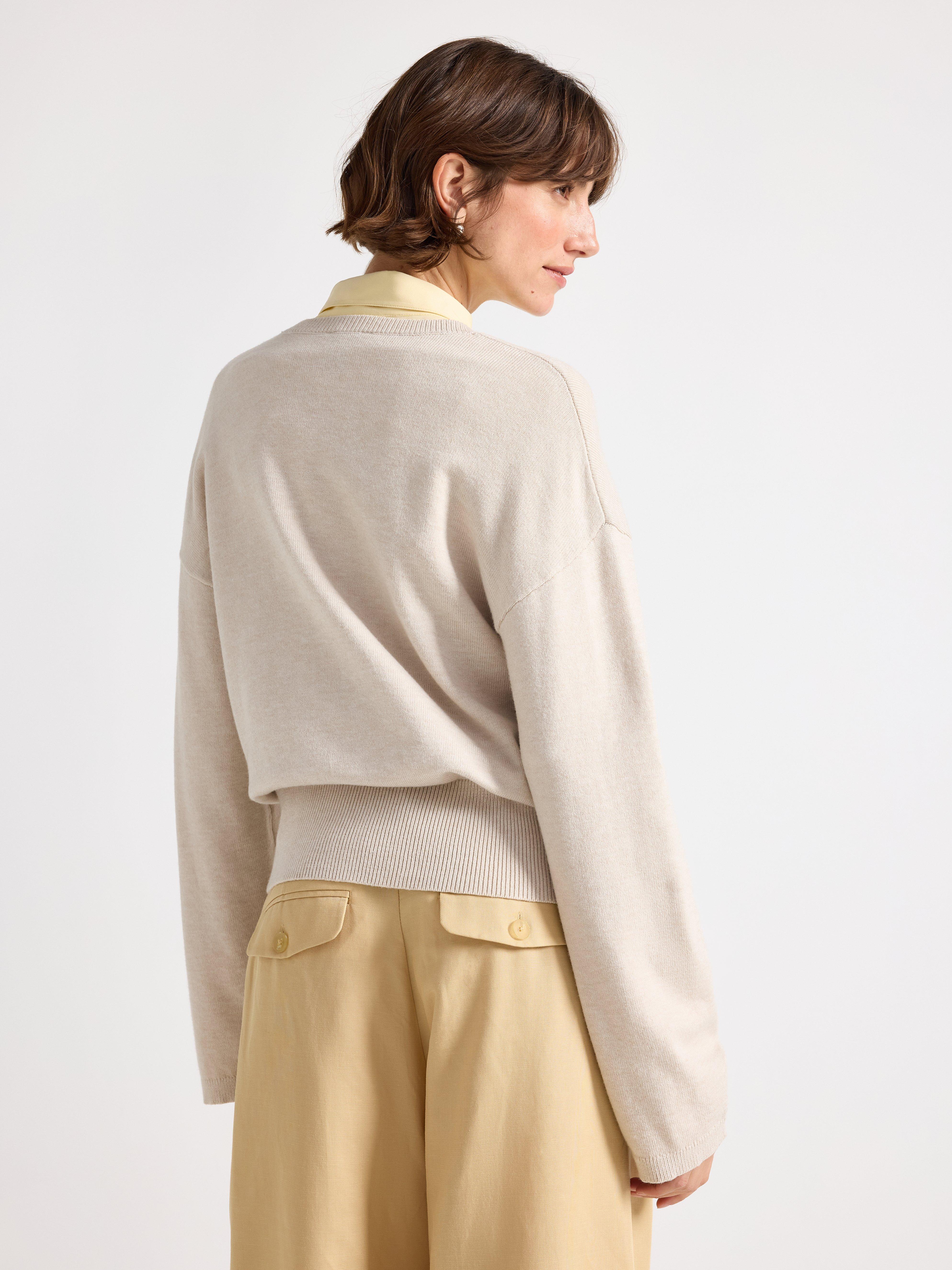 Sweater - Womens Wear - Beige
