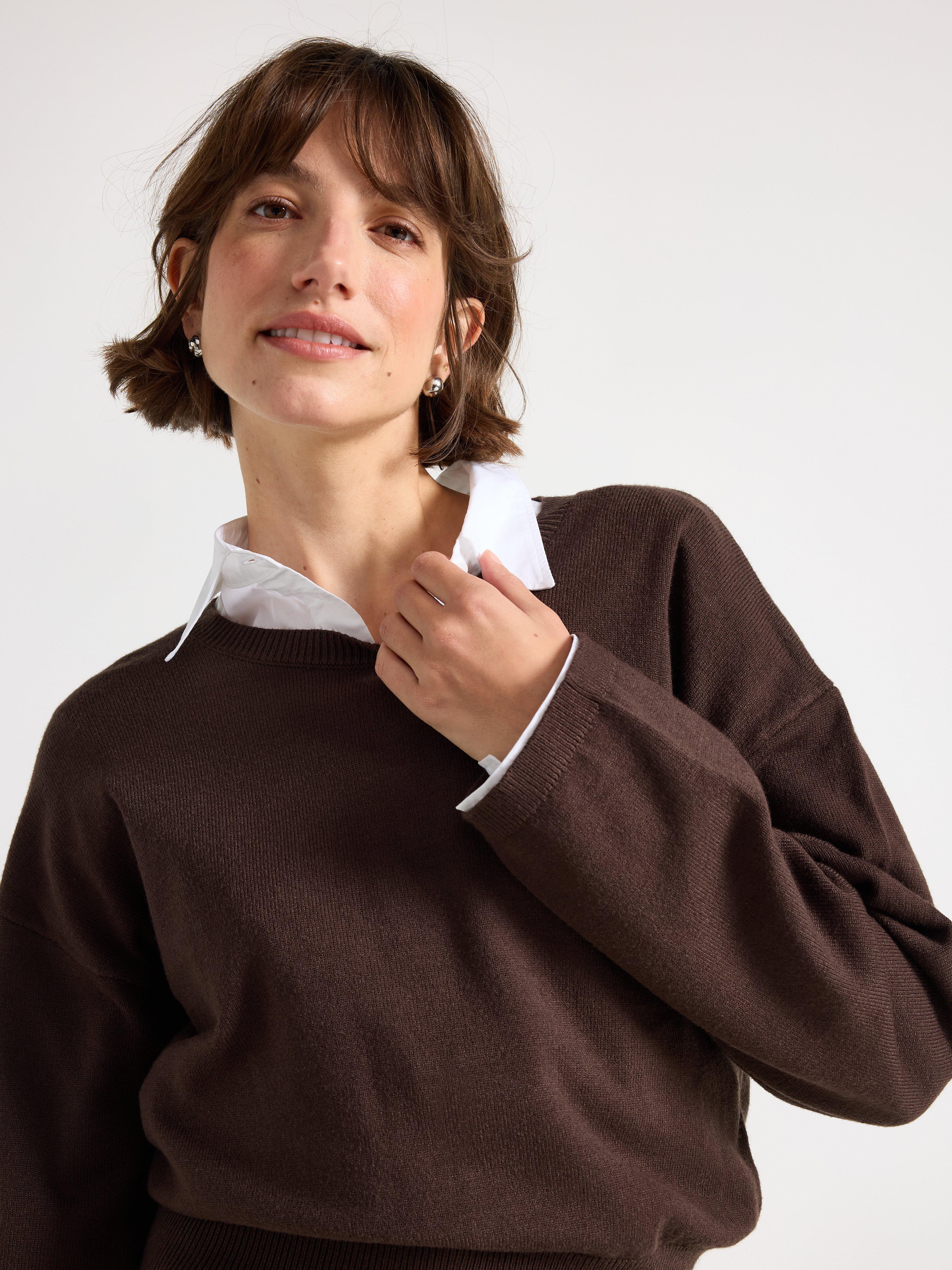 Sweater - Womens Wear - Brown