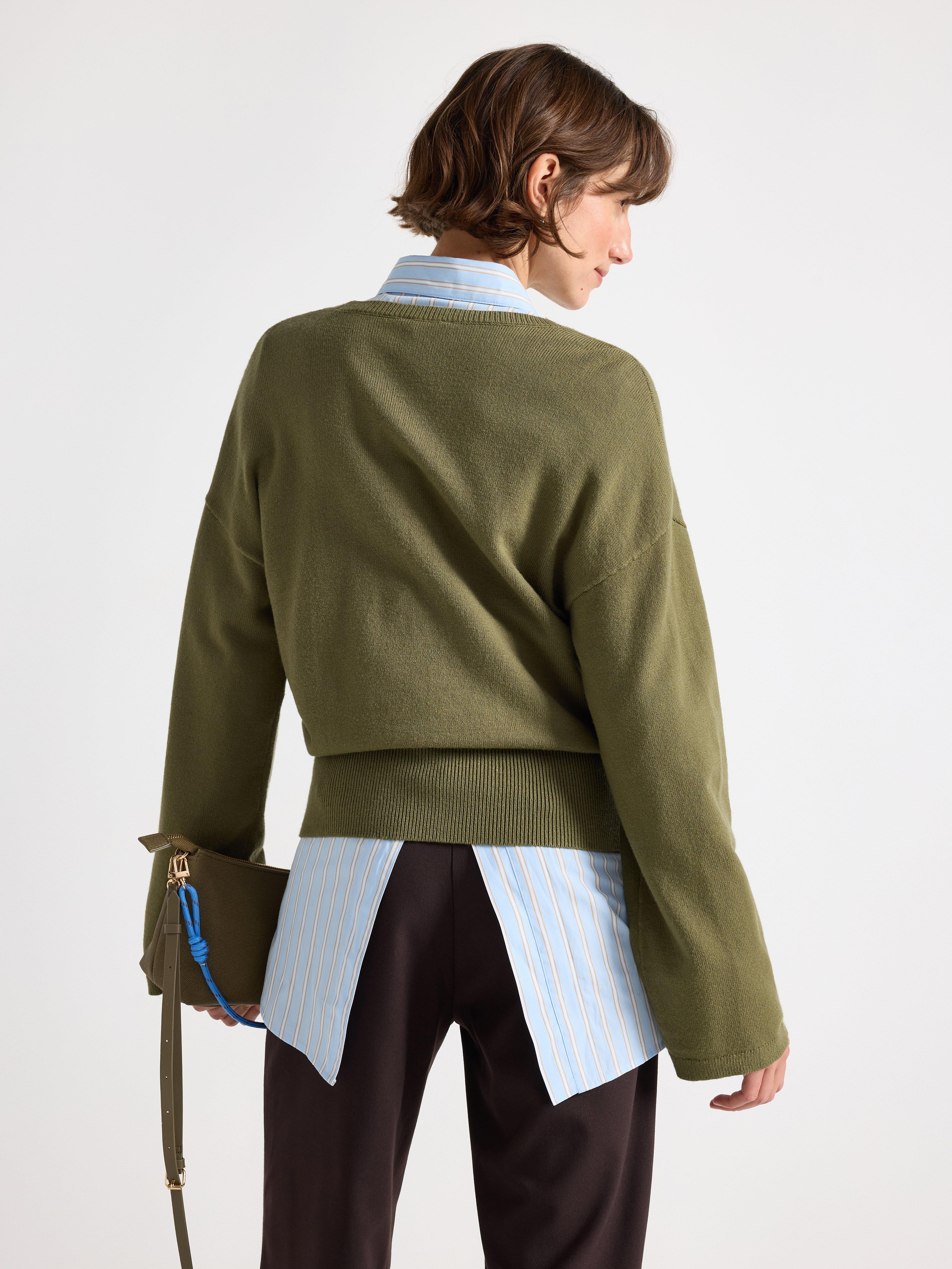 Sweater - Dame - Grøn