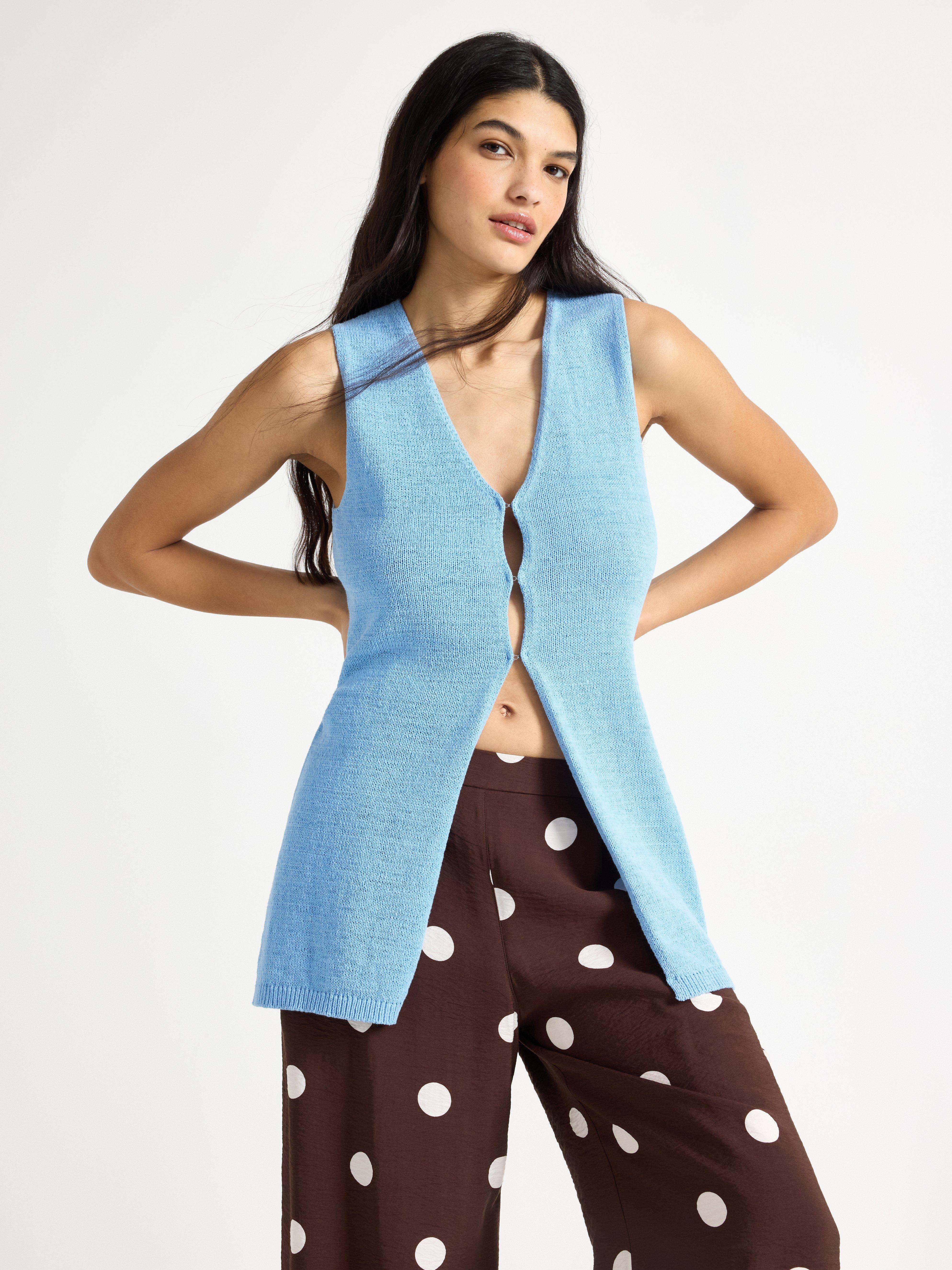 Cardigan - Womens Wear - Blue