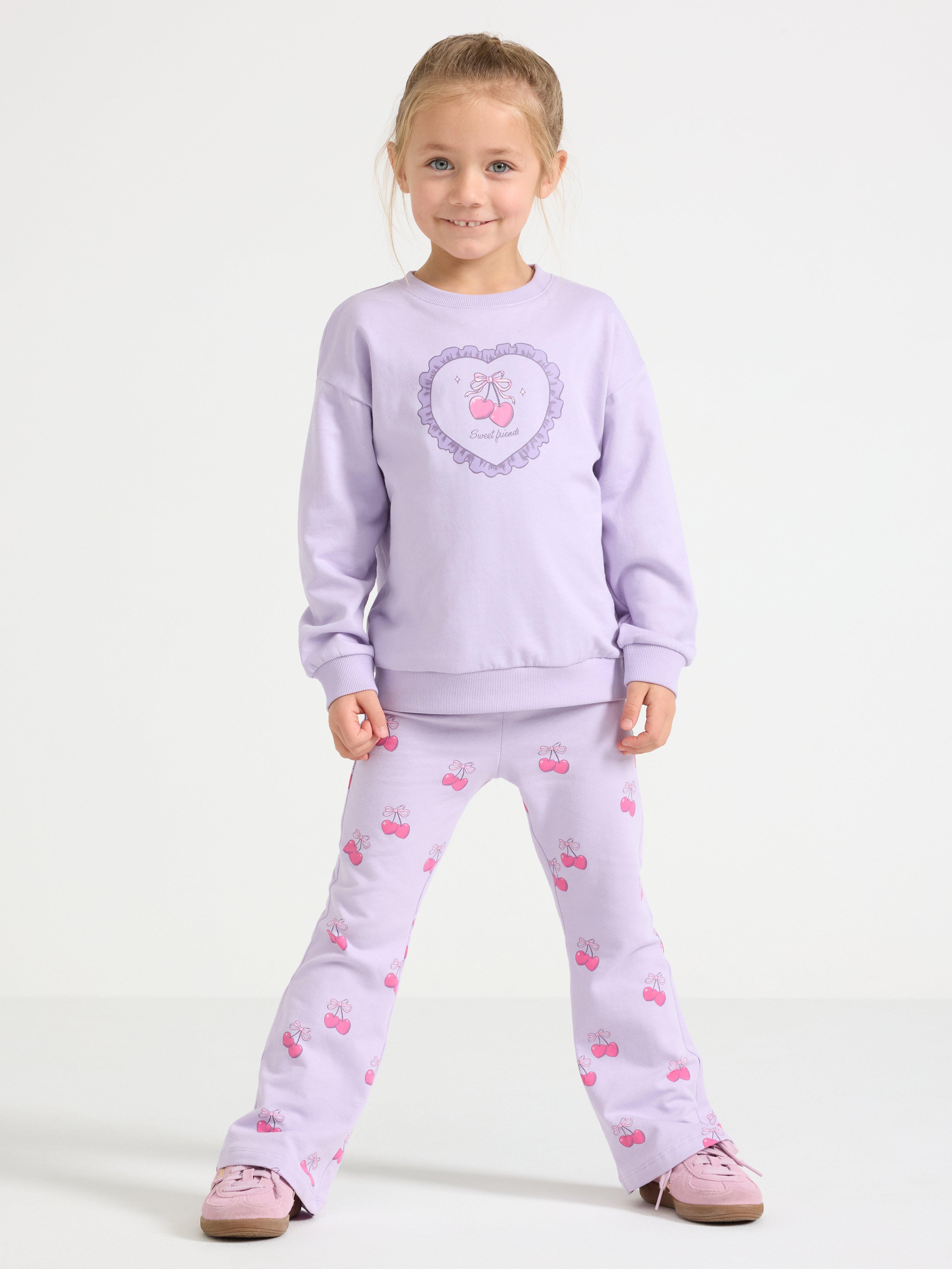 Leggings - Barn - Lilla