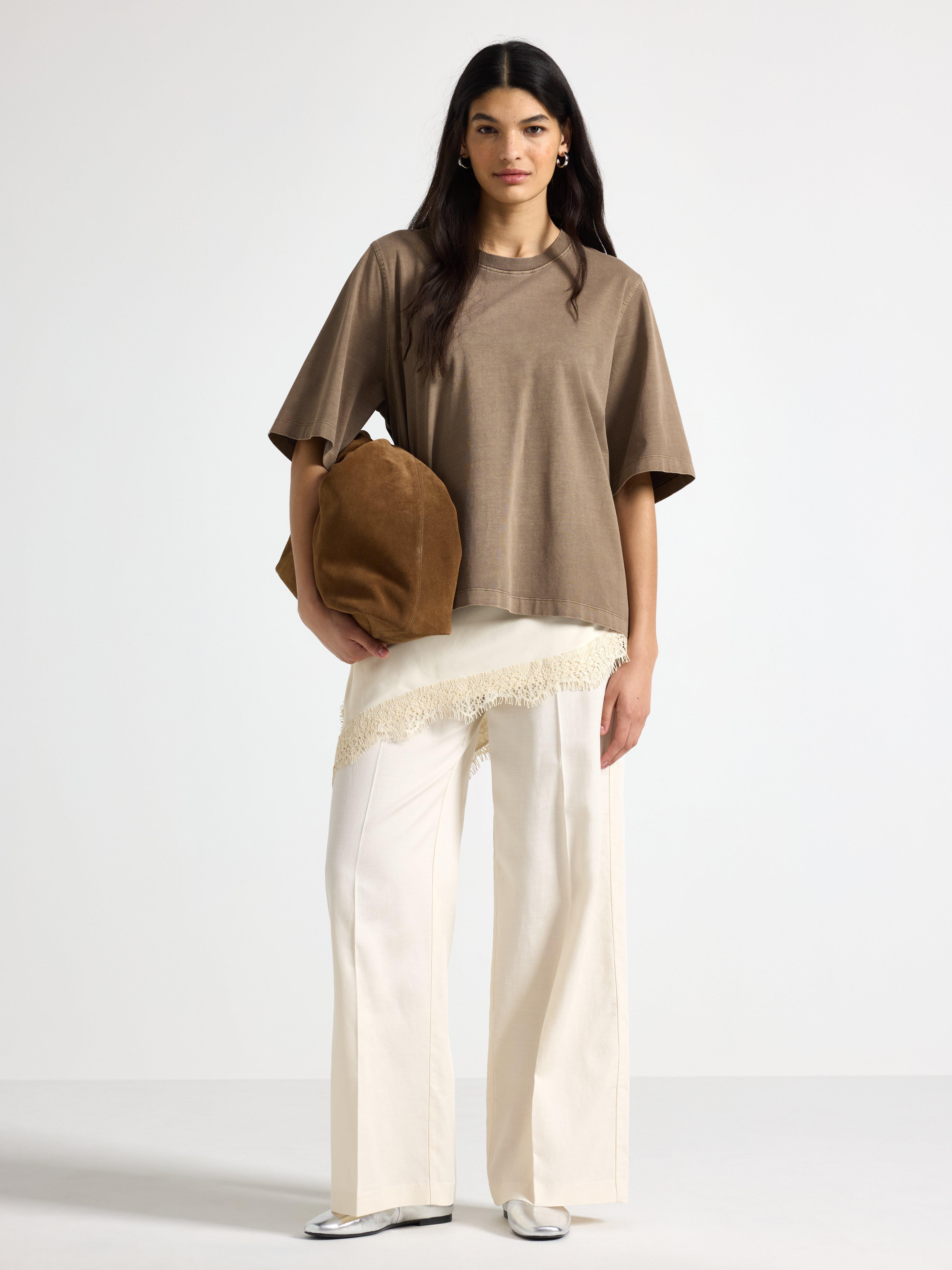 Trousers - Womens Wear - Beige