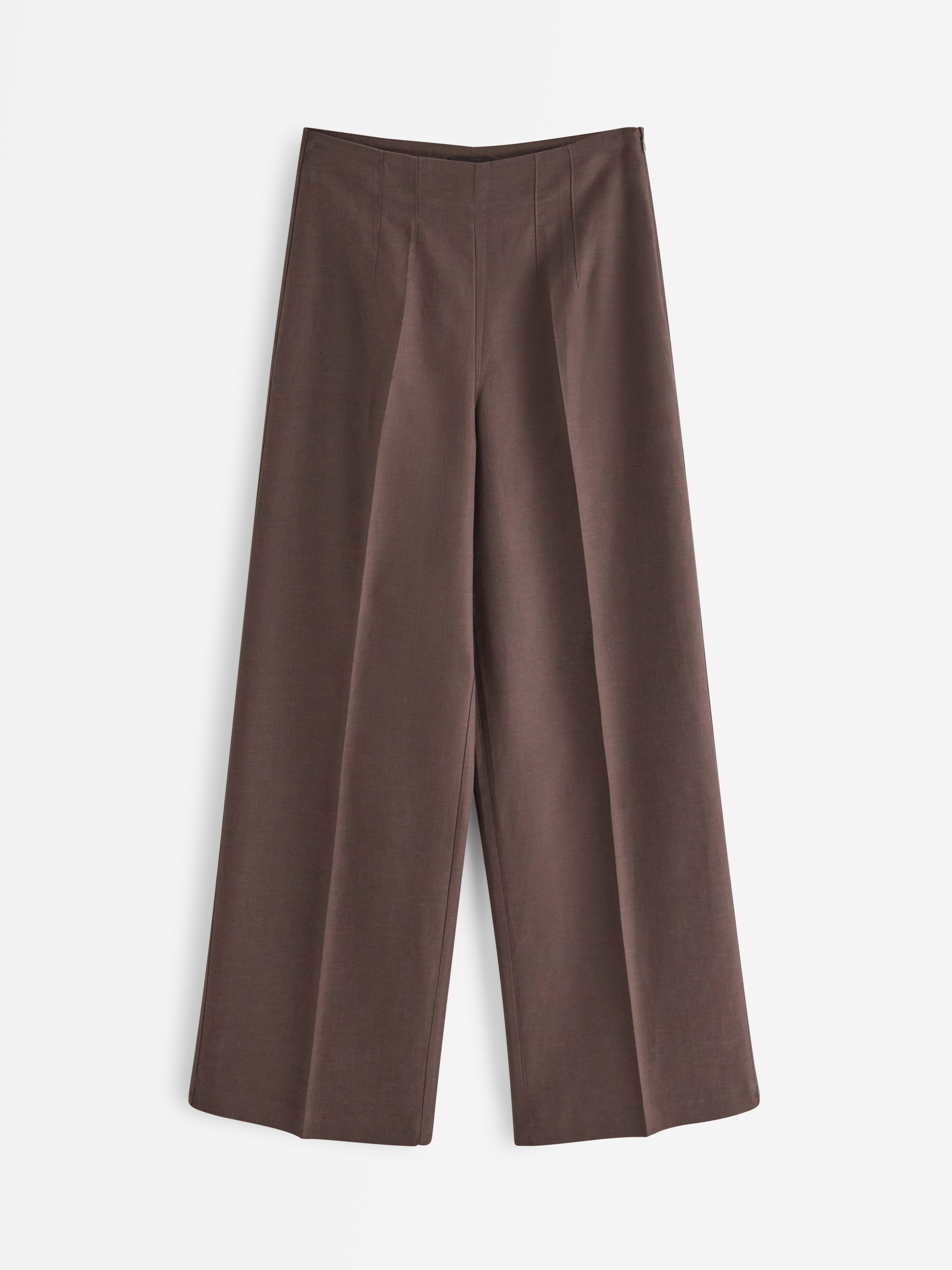 Trousers - Womens Wear - Brown