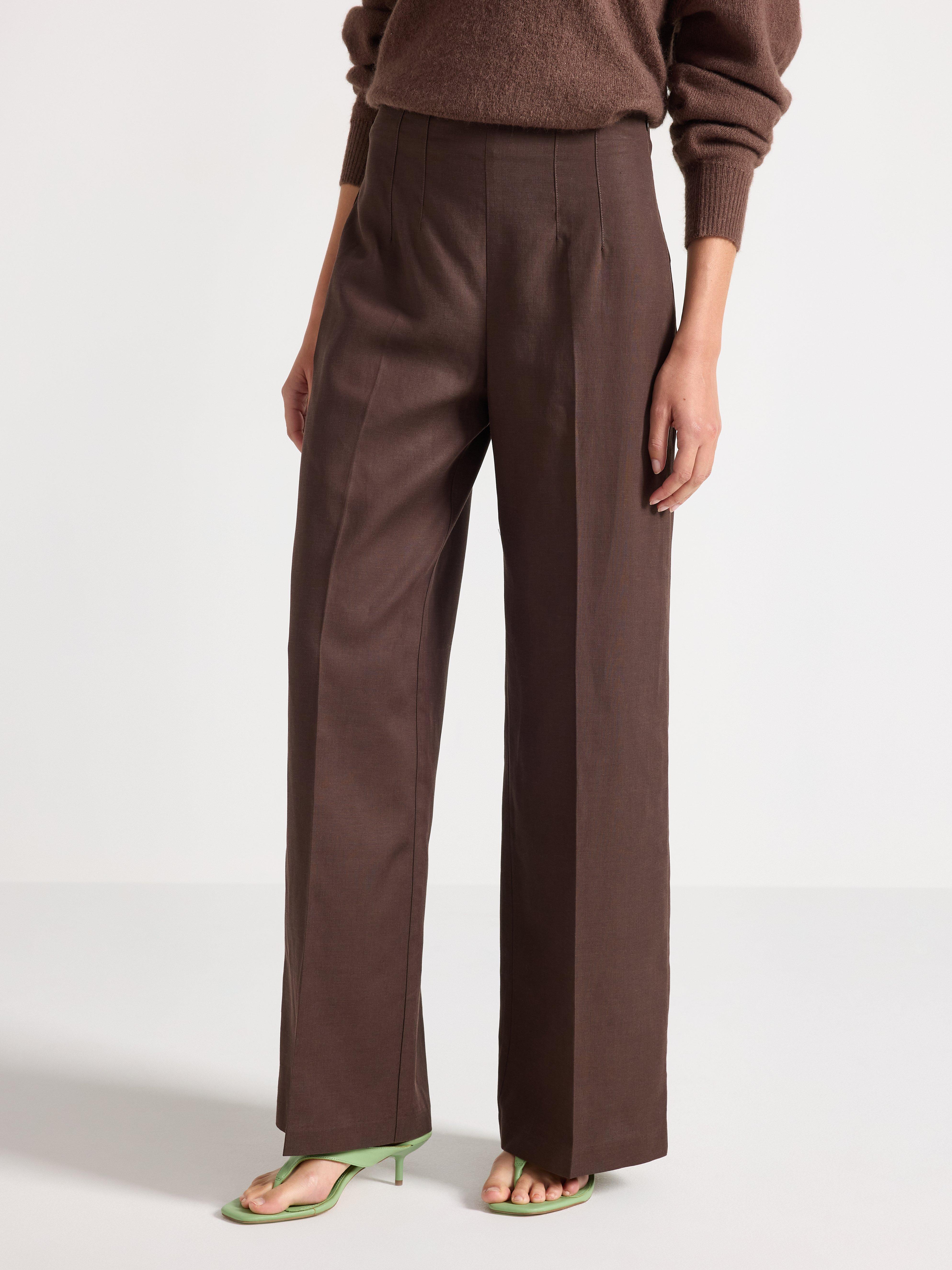Trousers - Womens Wear - Brown