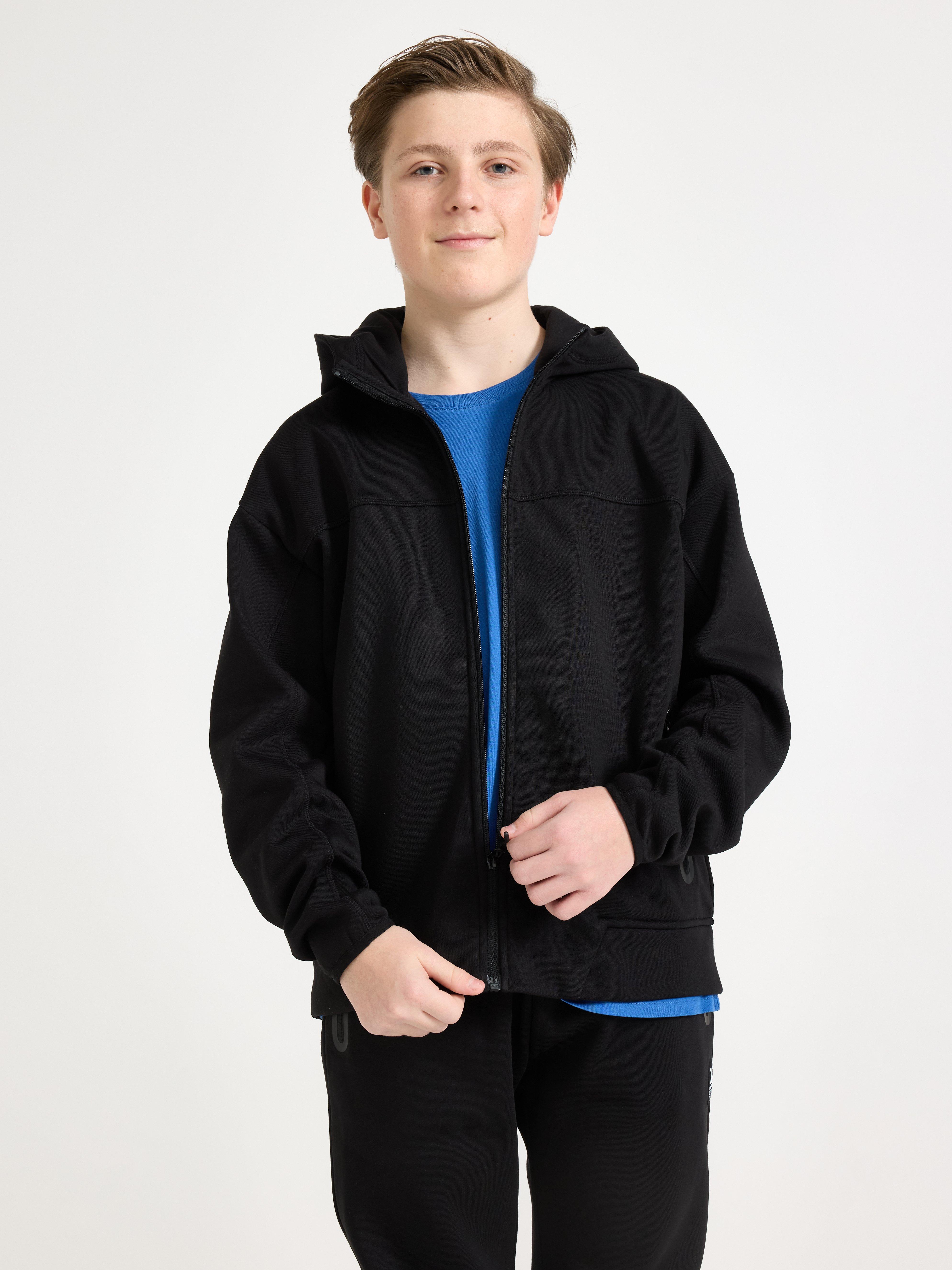 Hooded Sweatshirt - Kids Wear - Black