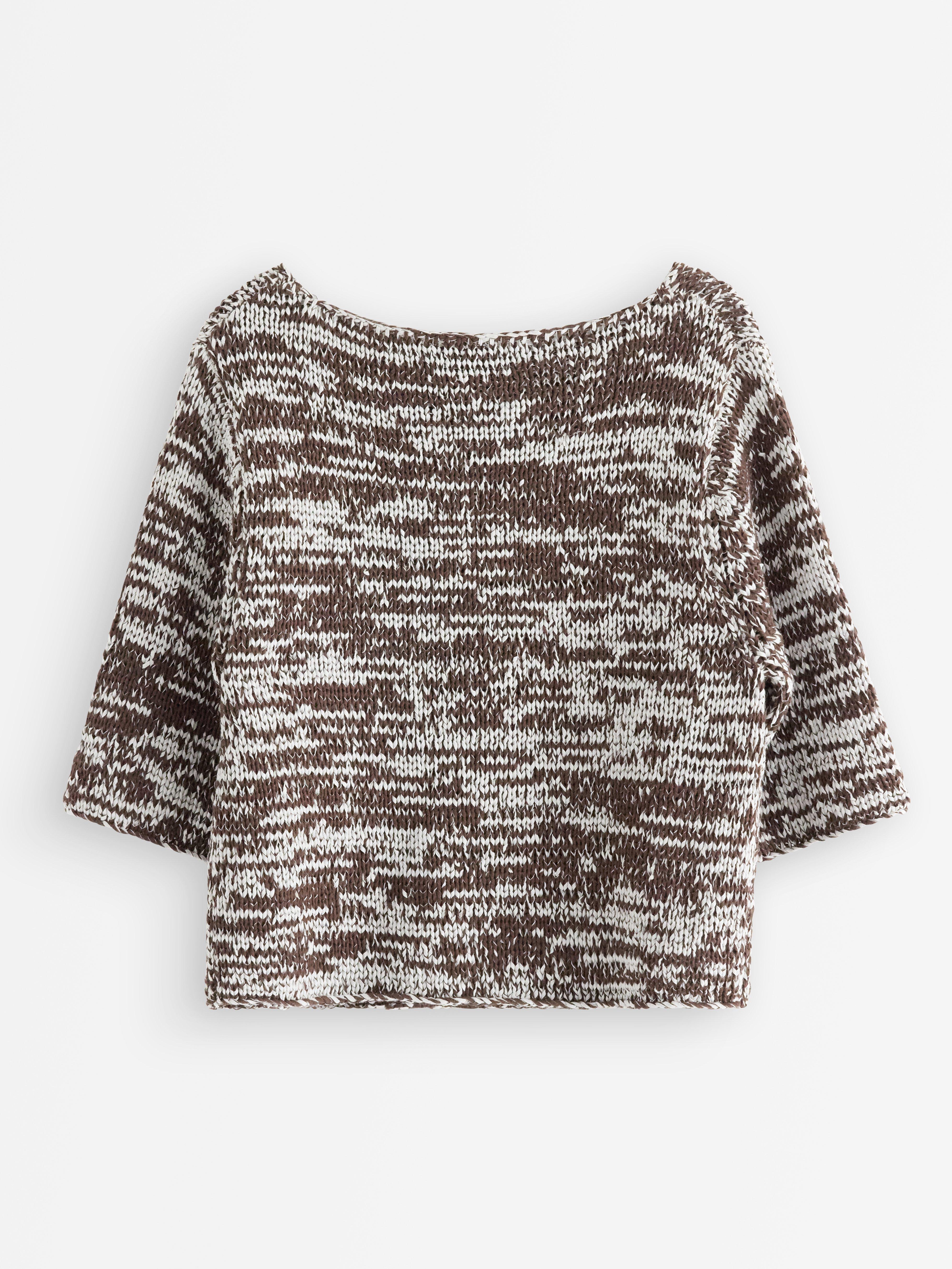 Sweater - Dame - Brun