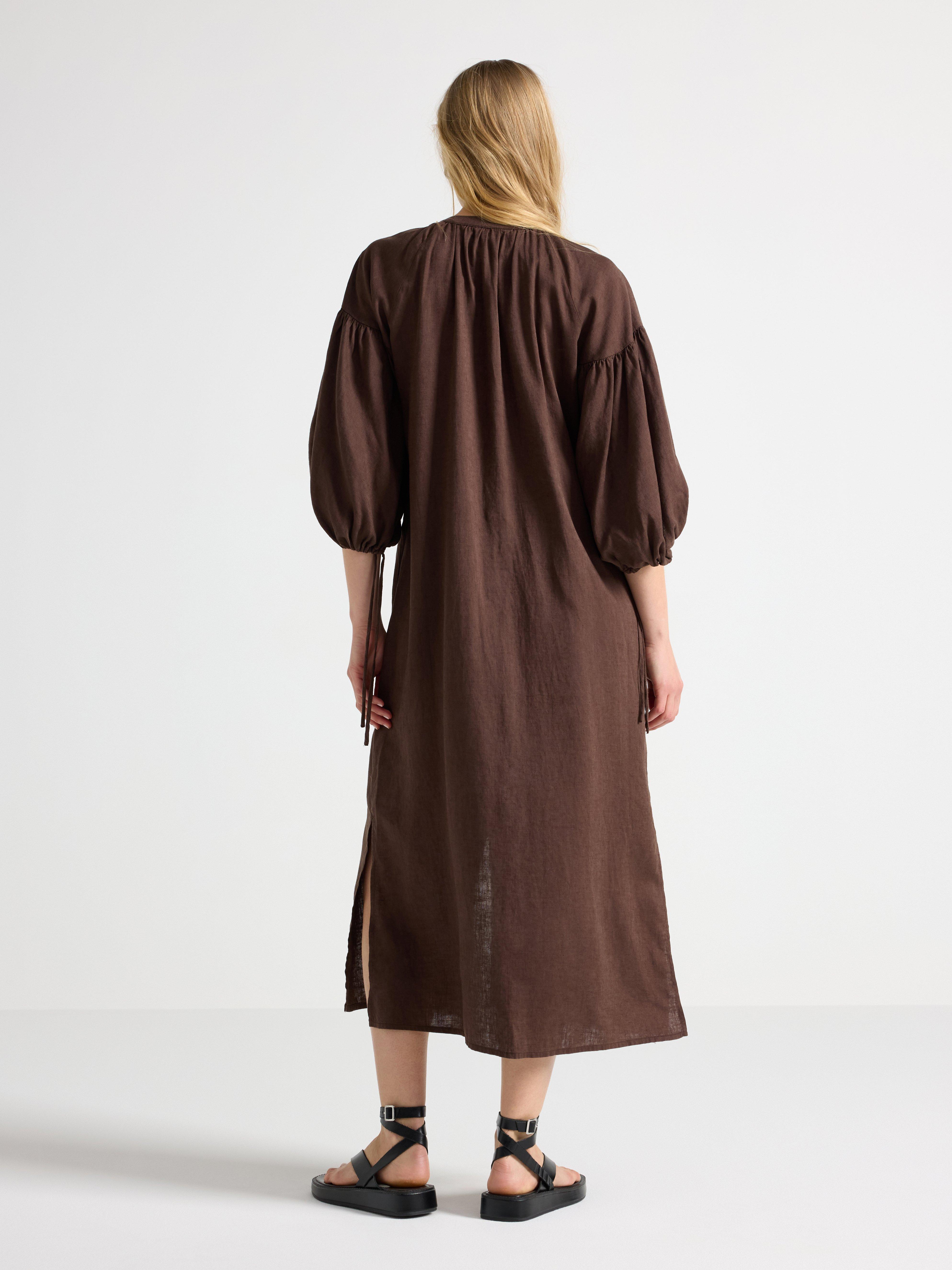 Mekko - Naiset - Ruskea
