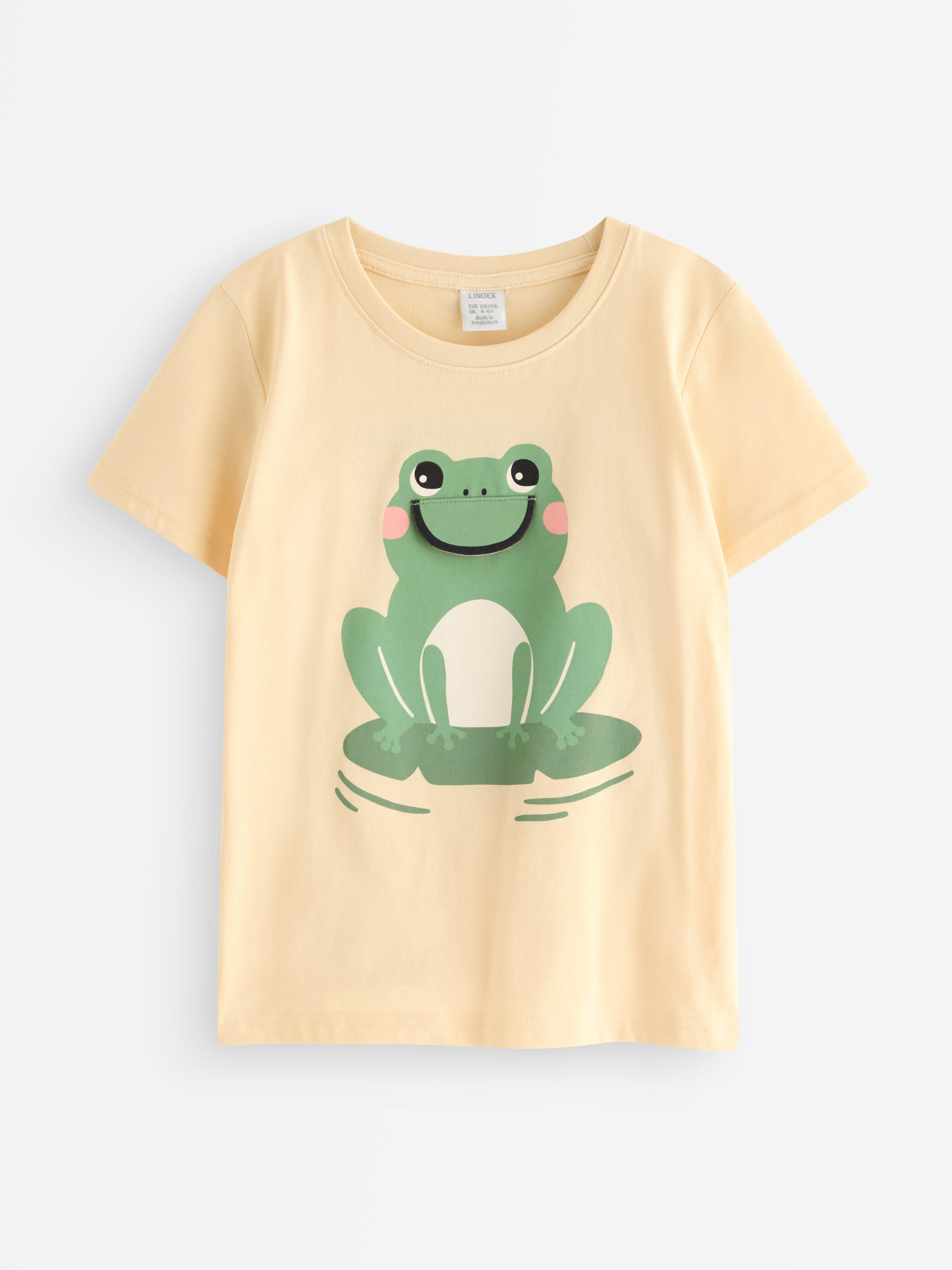 T-shirt - Børn - Gul