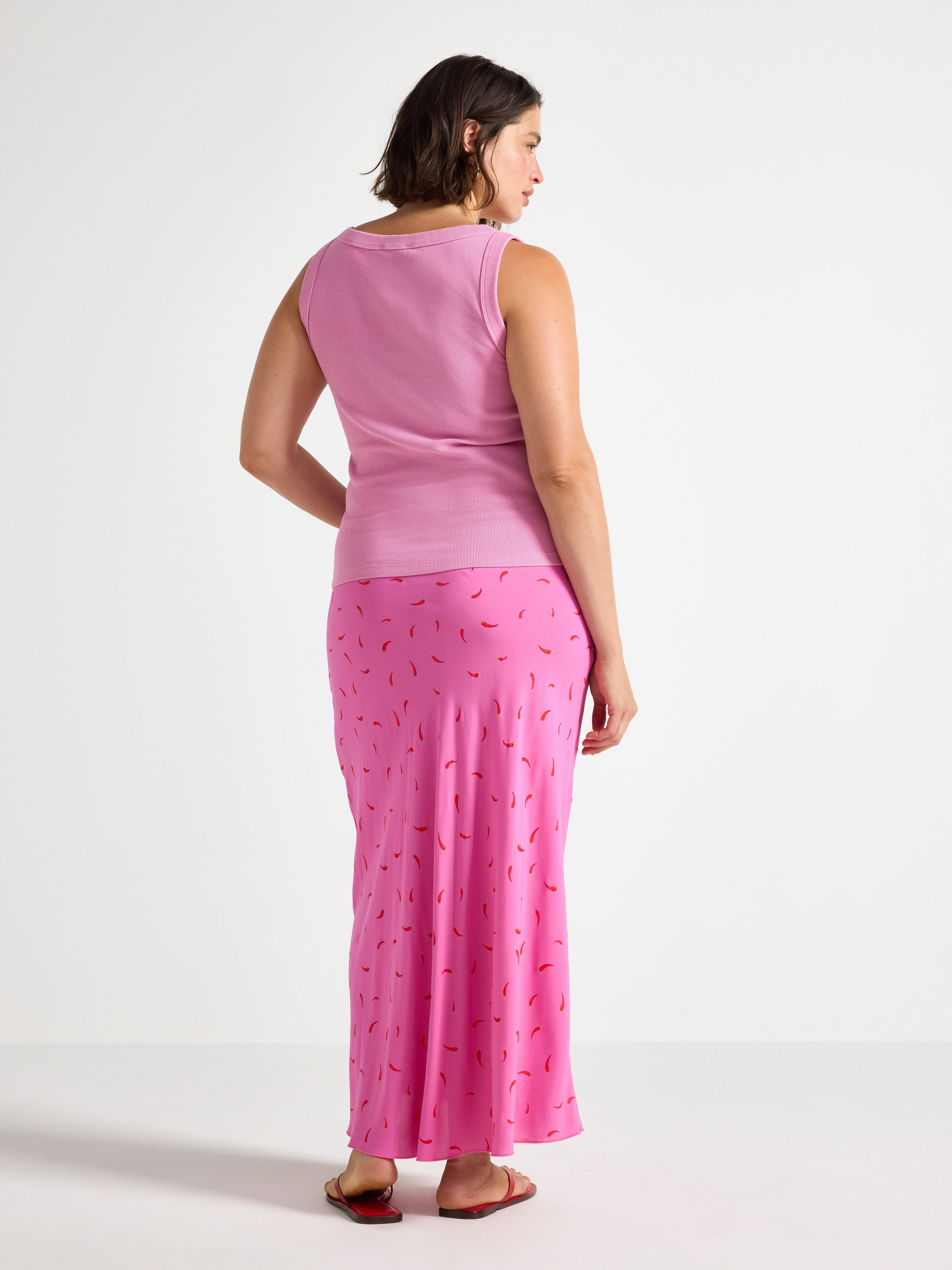 Maksihame - Naiset - Pinkki