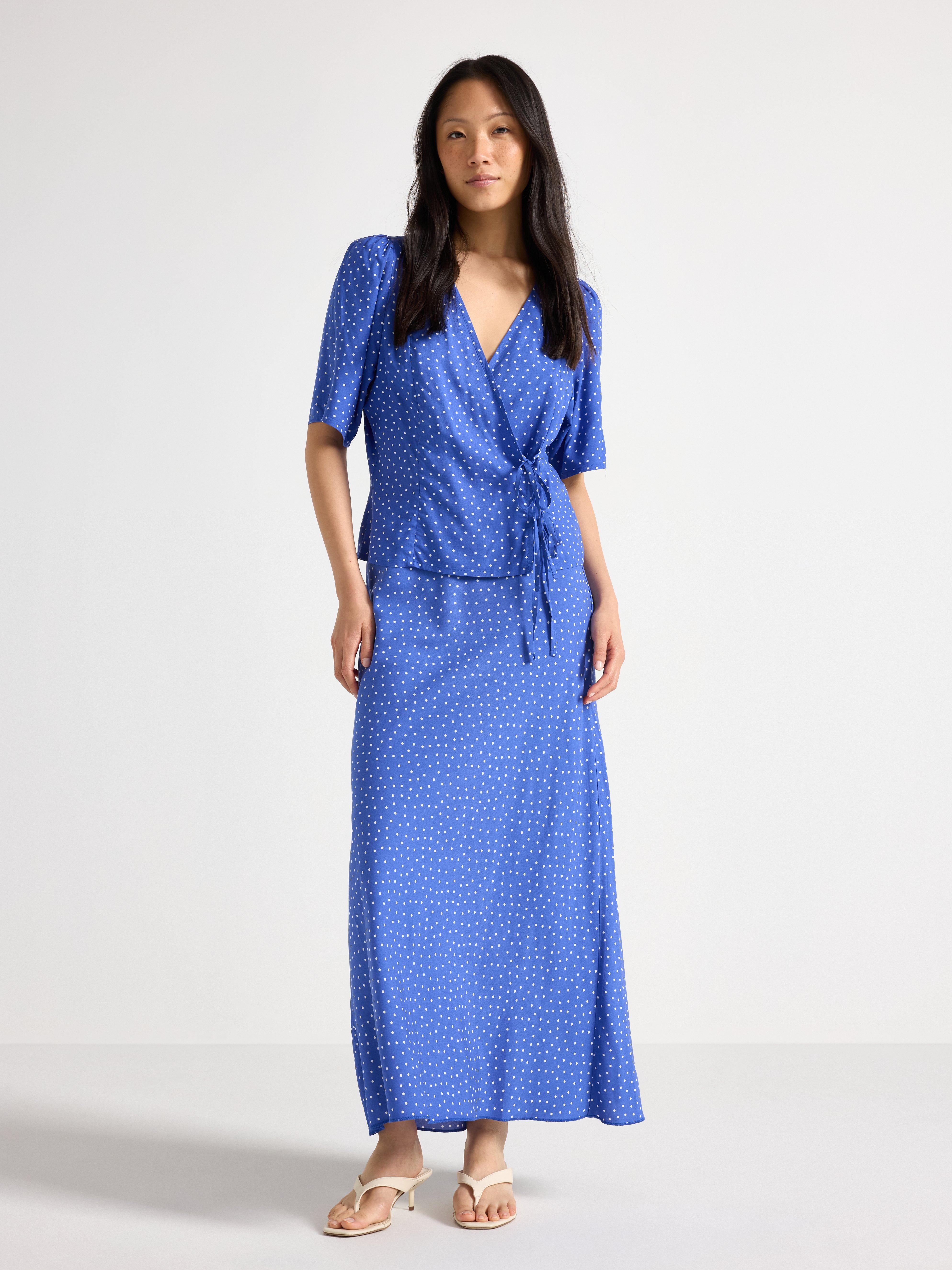 Maxi Skirt - Womens Wear - Blue