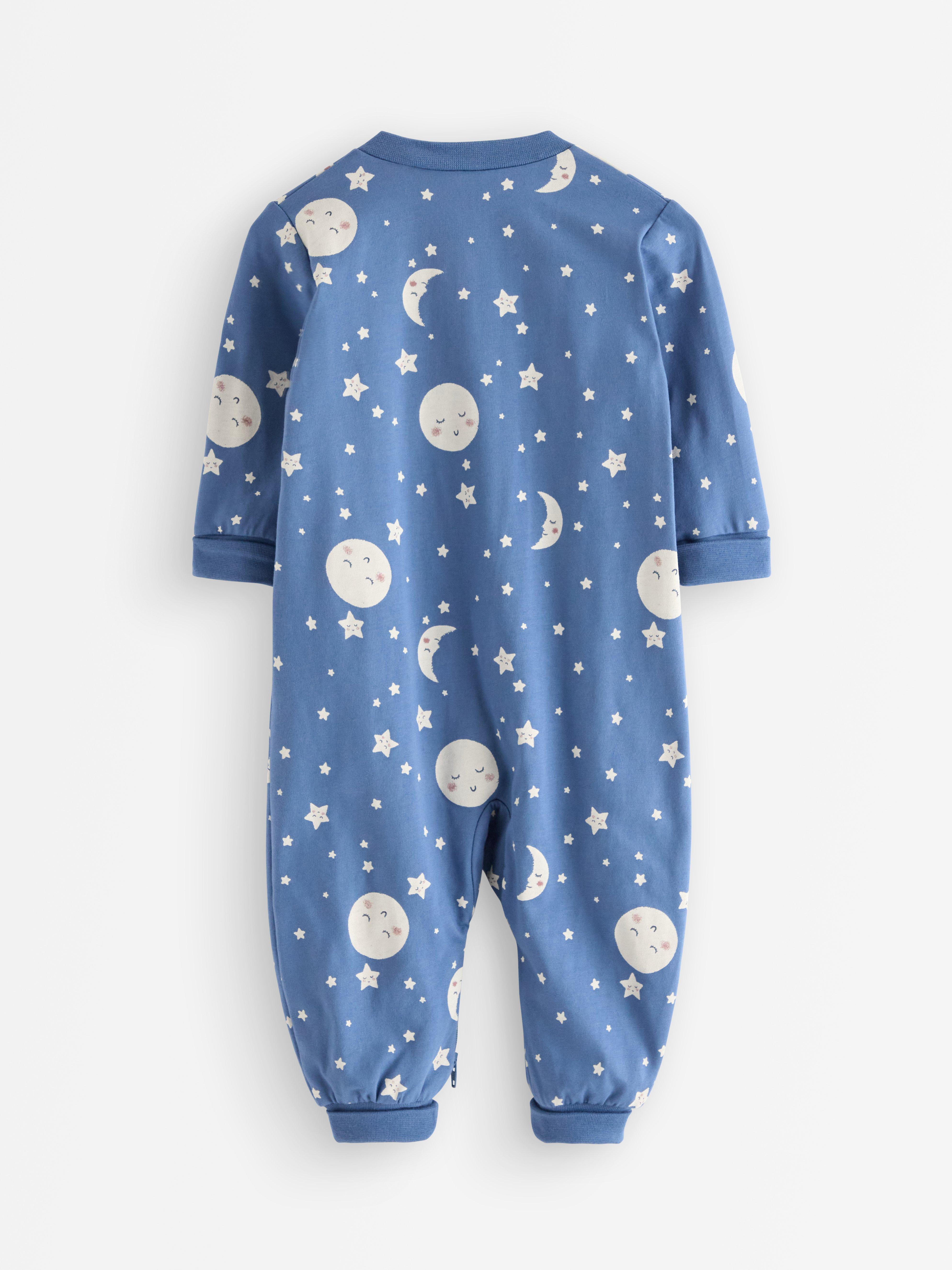 Yksiosainen pyjama - Lapset - Sininen