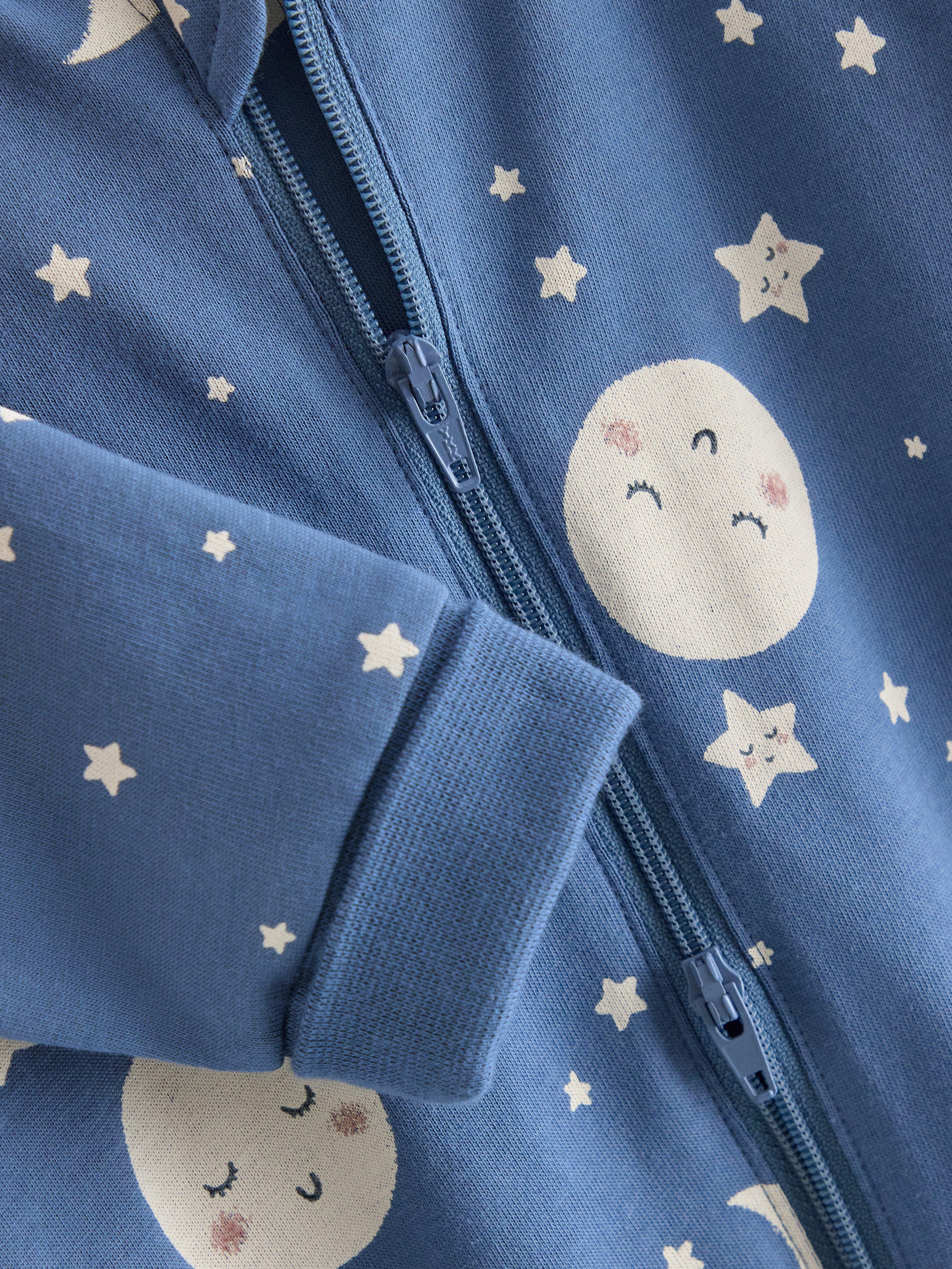 Yksiosainen pyjama - Lapset - Sininen