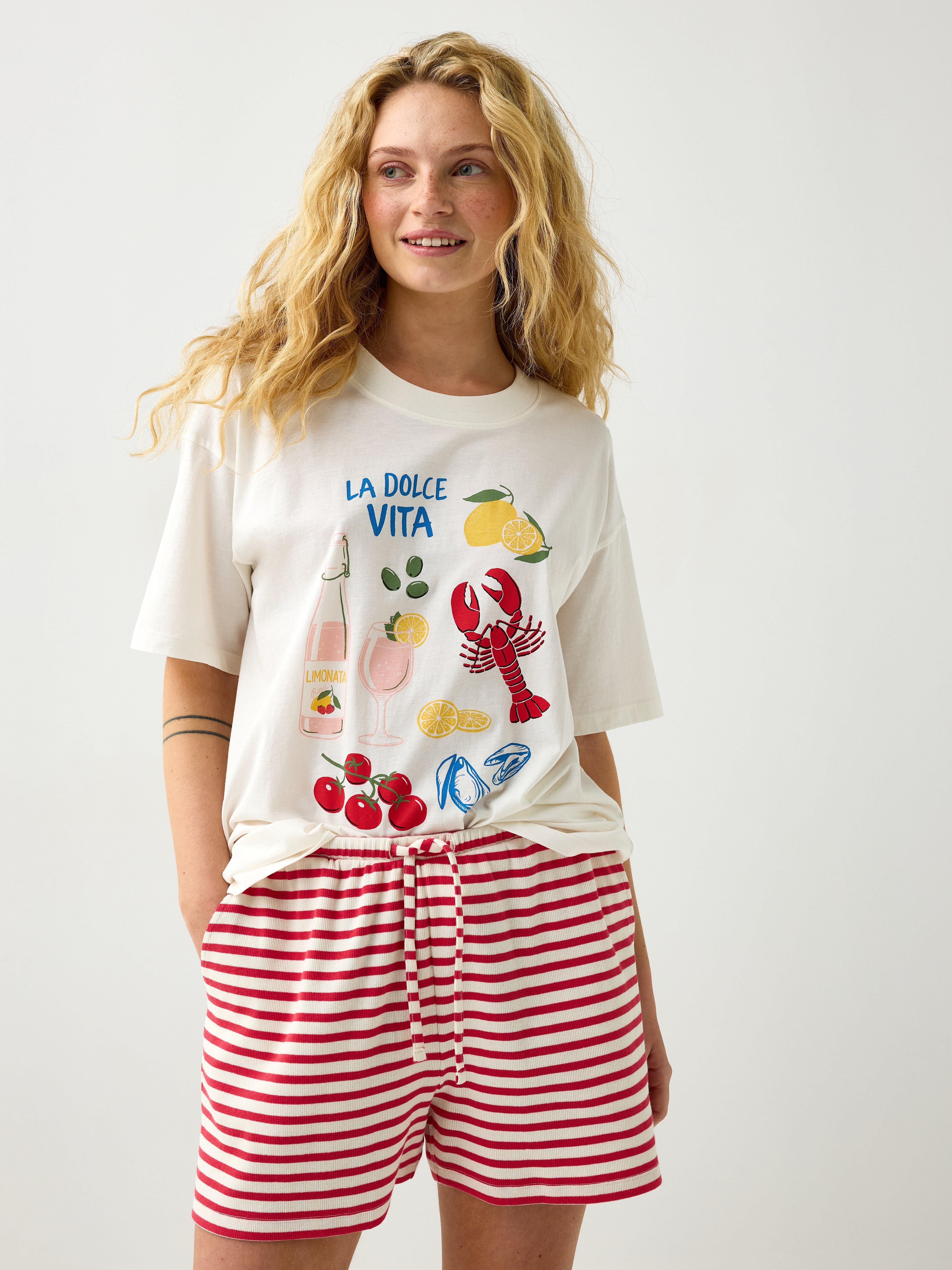 Pyjama Top - Lingerie - White