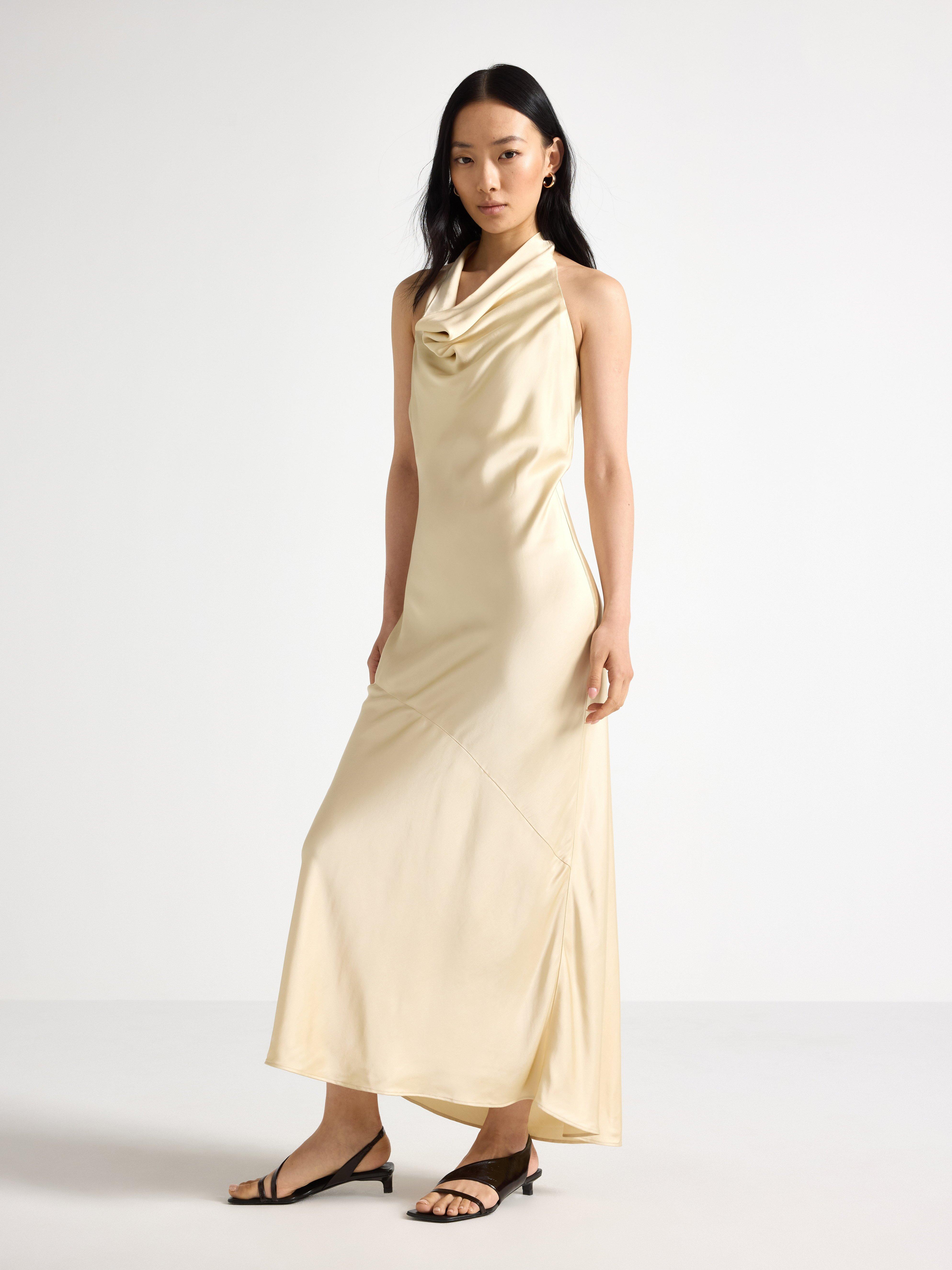 Slip dress - Womens Wear - Beige
