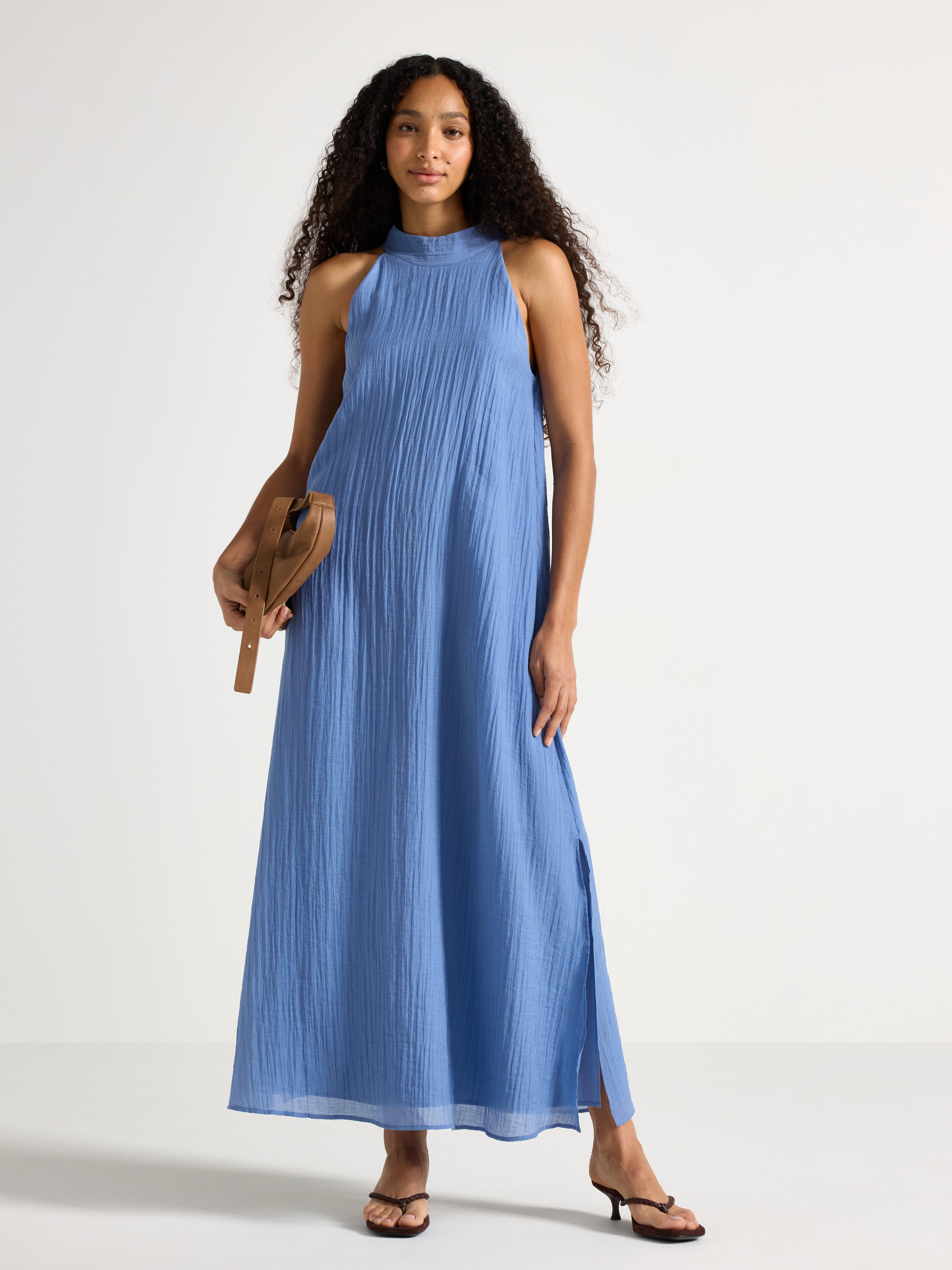 Maxi Dress - Womens Wear - Blue