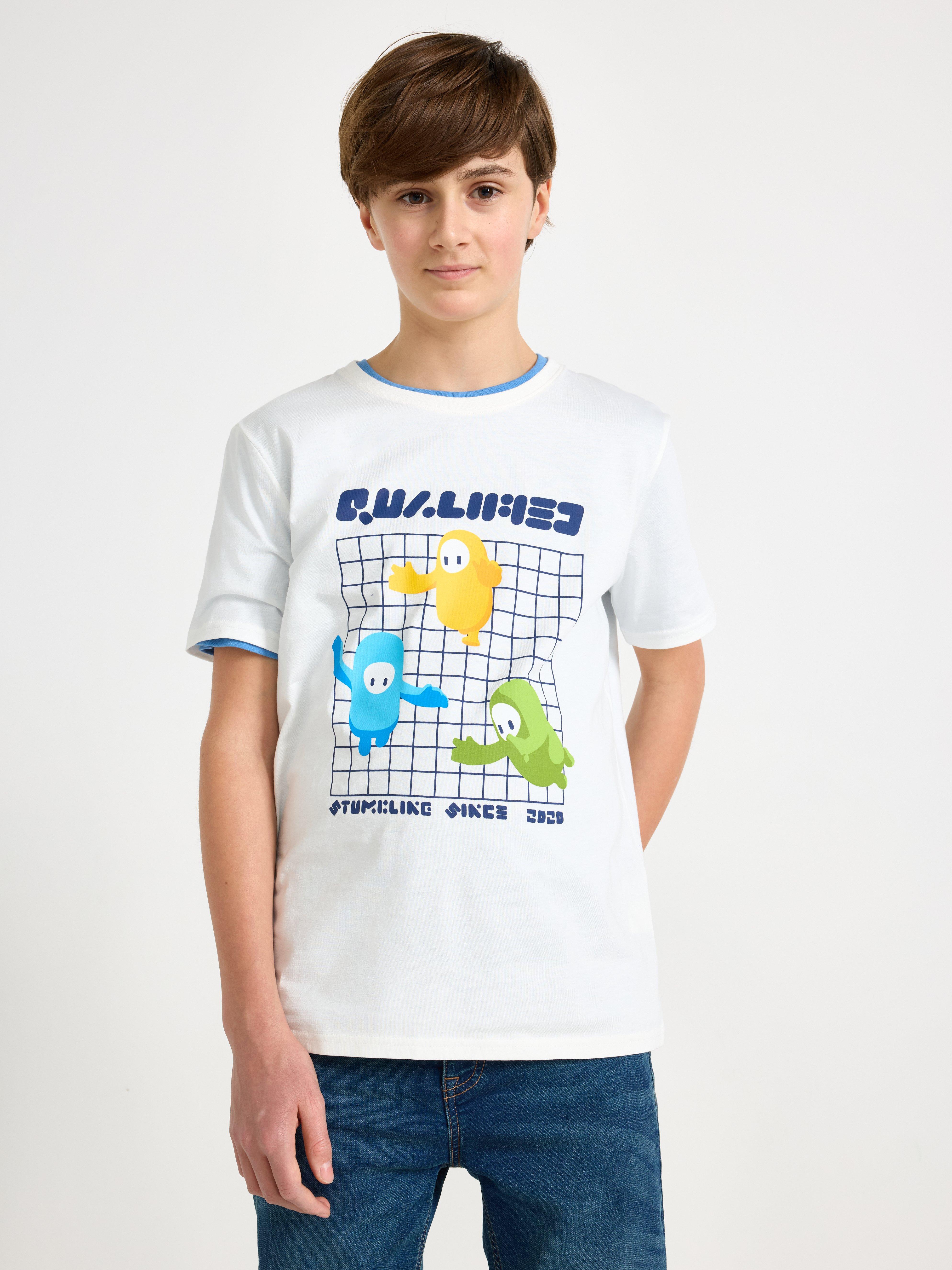 T-shirt - Barn - Hvit