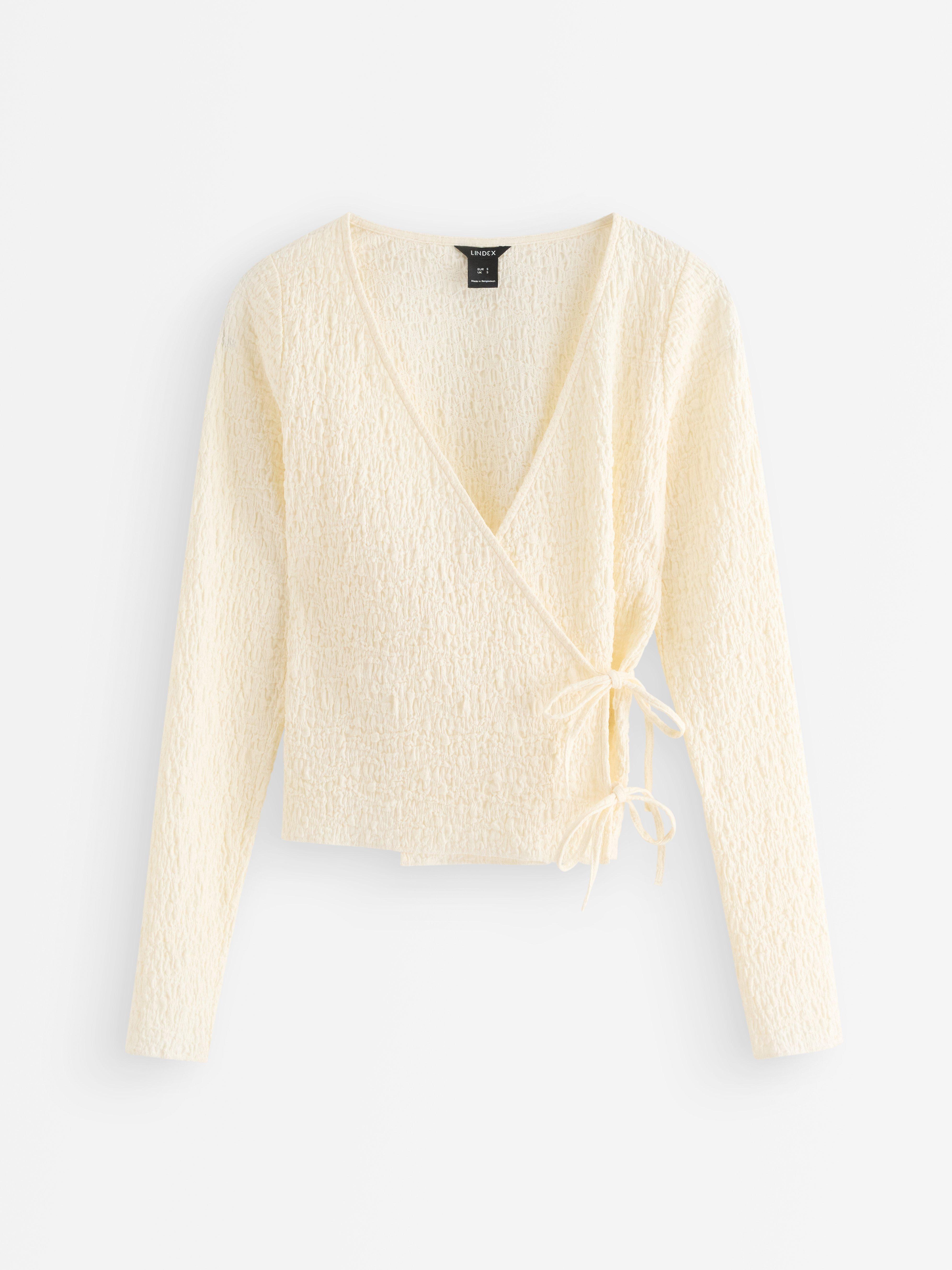 Wrap top - Womens Wear - White