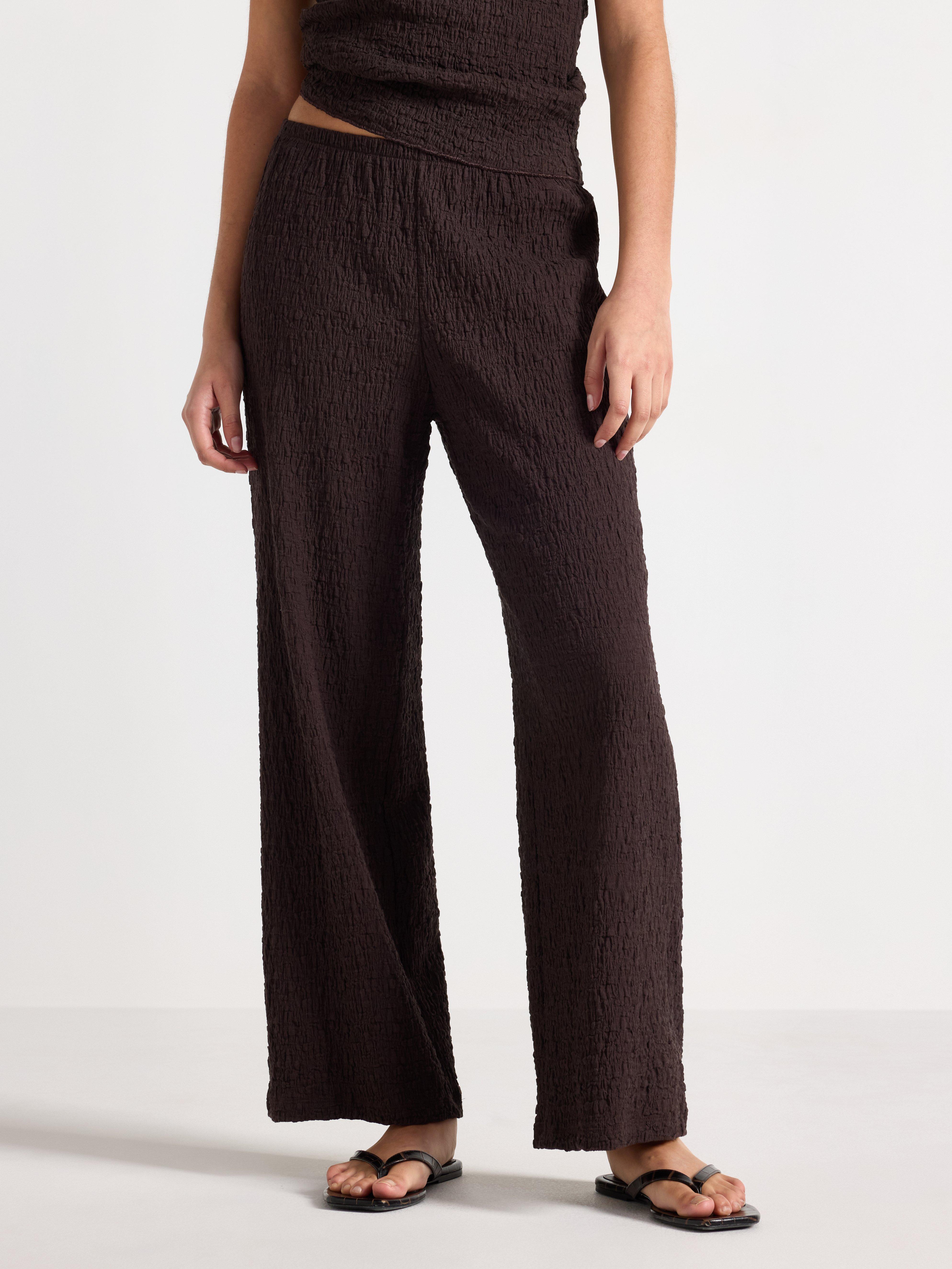 Trousers - Womens Wear - Brown