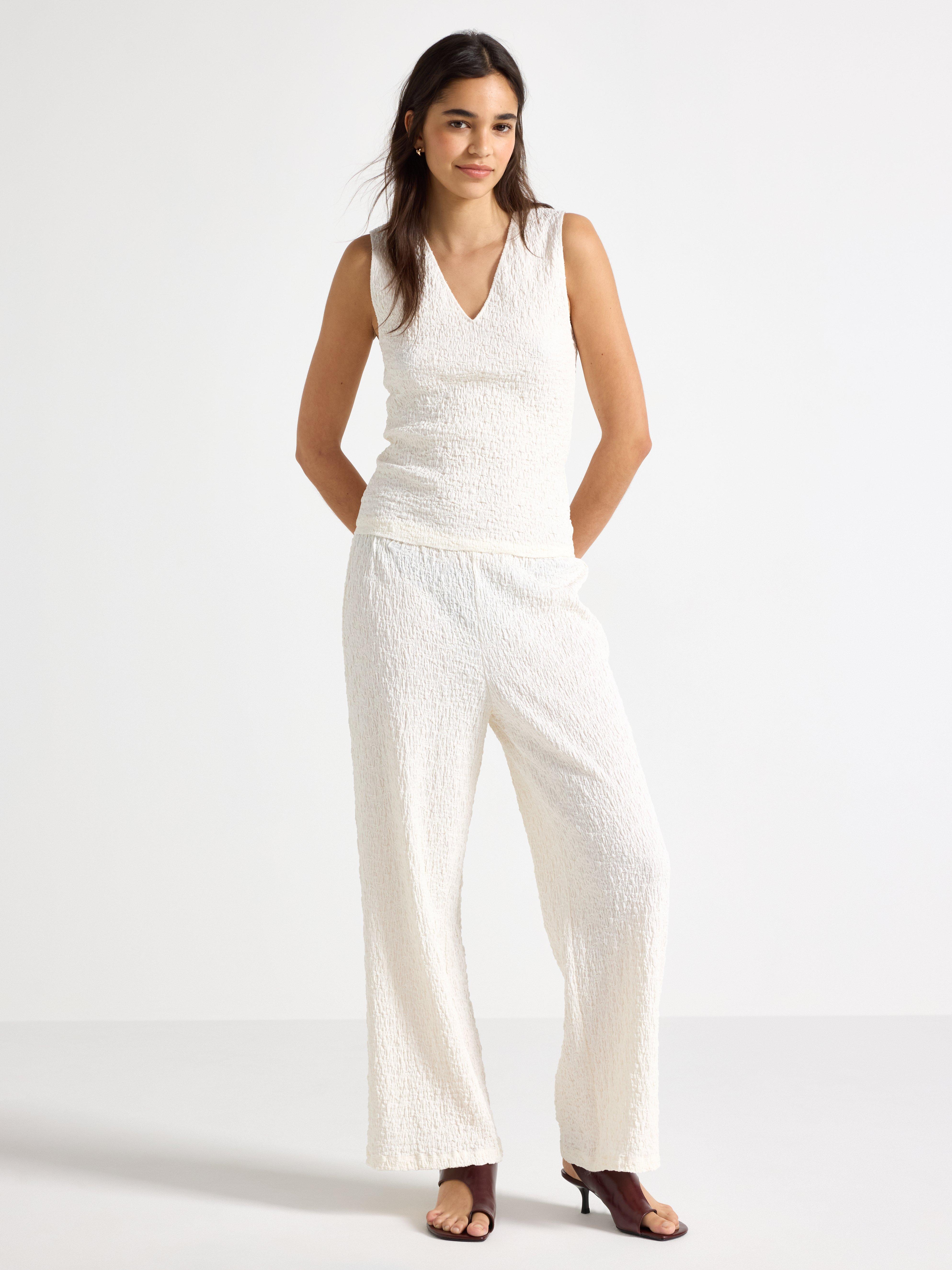 Trousers - Womens Wear - White