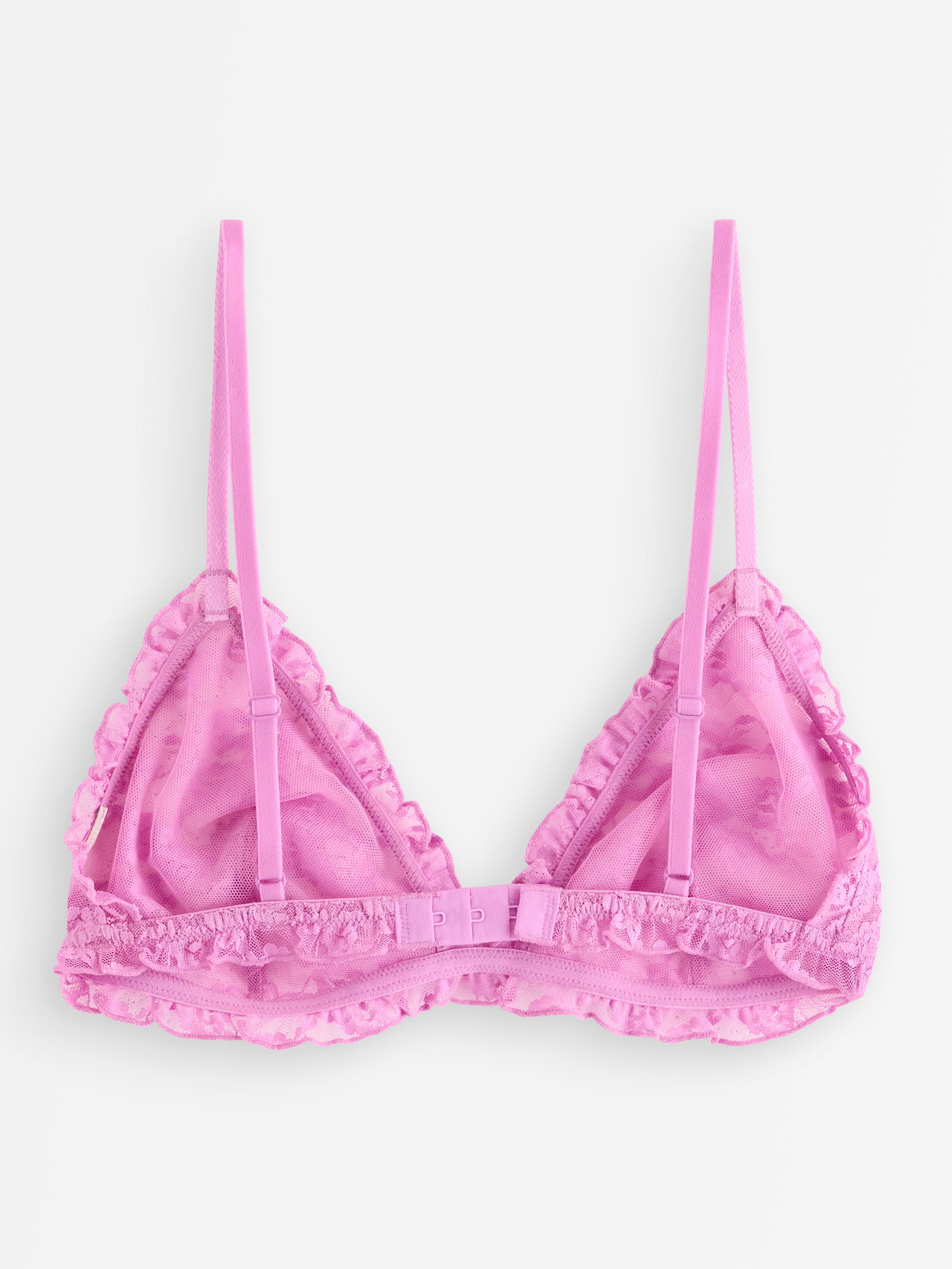 Rintaliivit ilman toppauksia (bralette) - Alusvaatteet - Pinkki