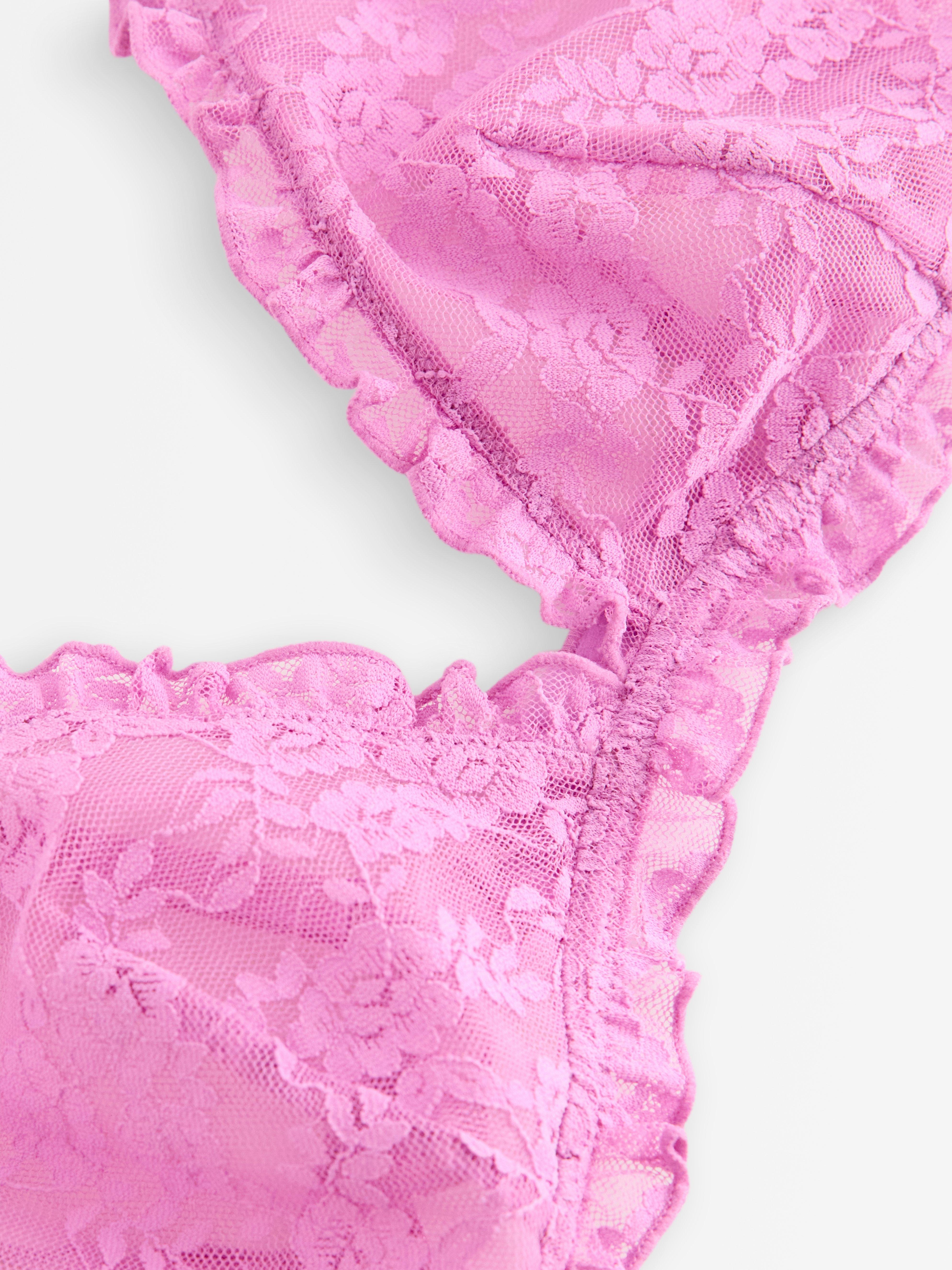 Rintaliivit ilman toppauksia (bralette) - Alusvaatteet - Pinkki