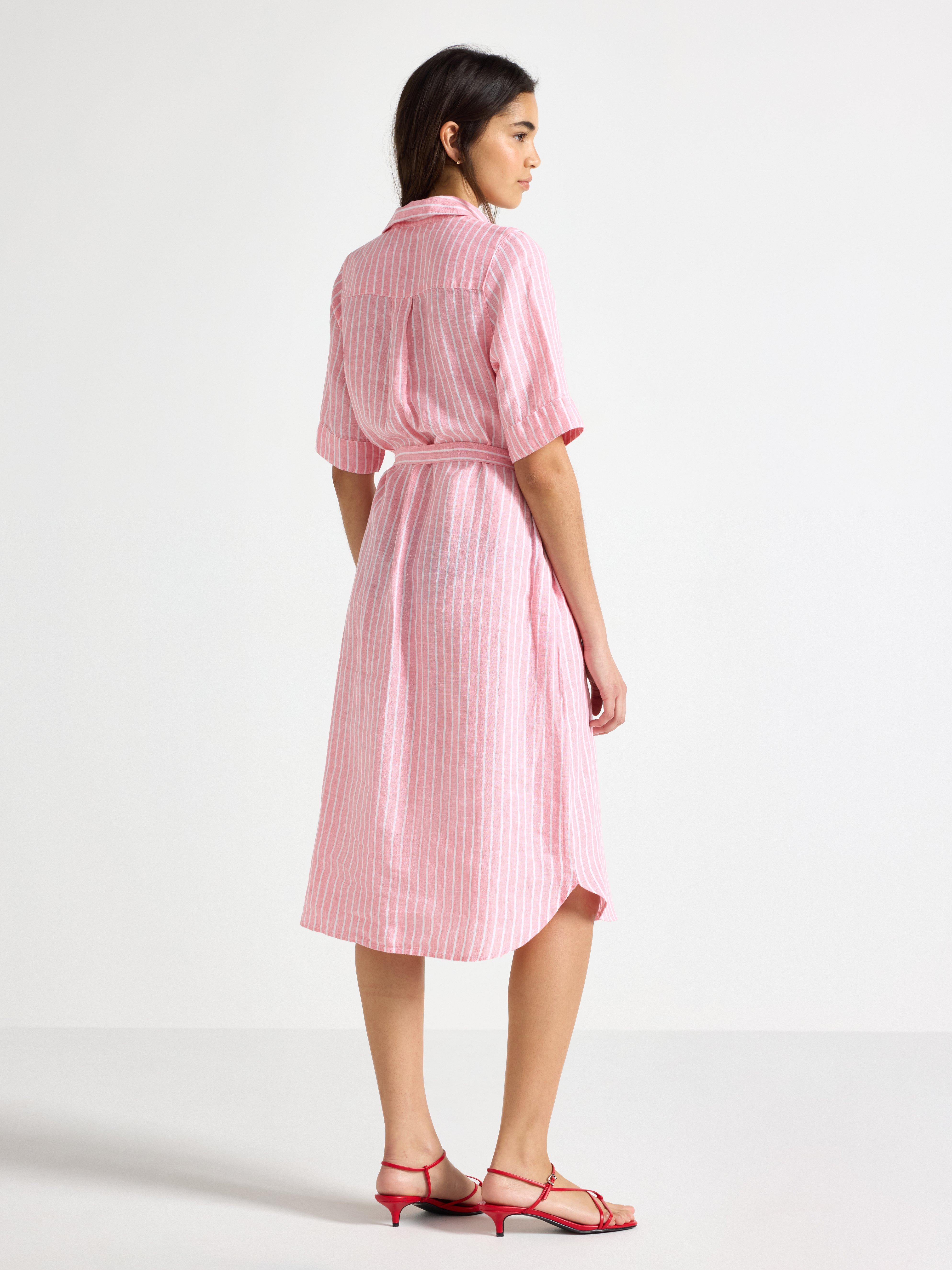 Shirt dress - Womens Wear - Pink