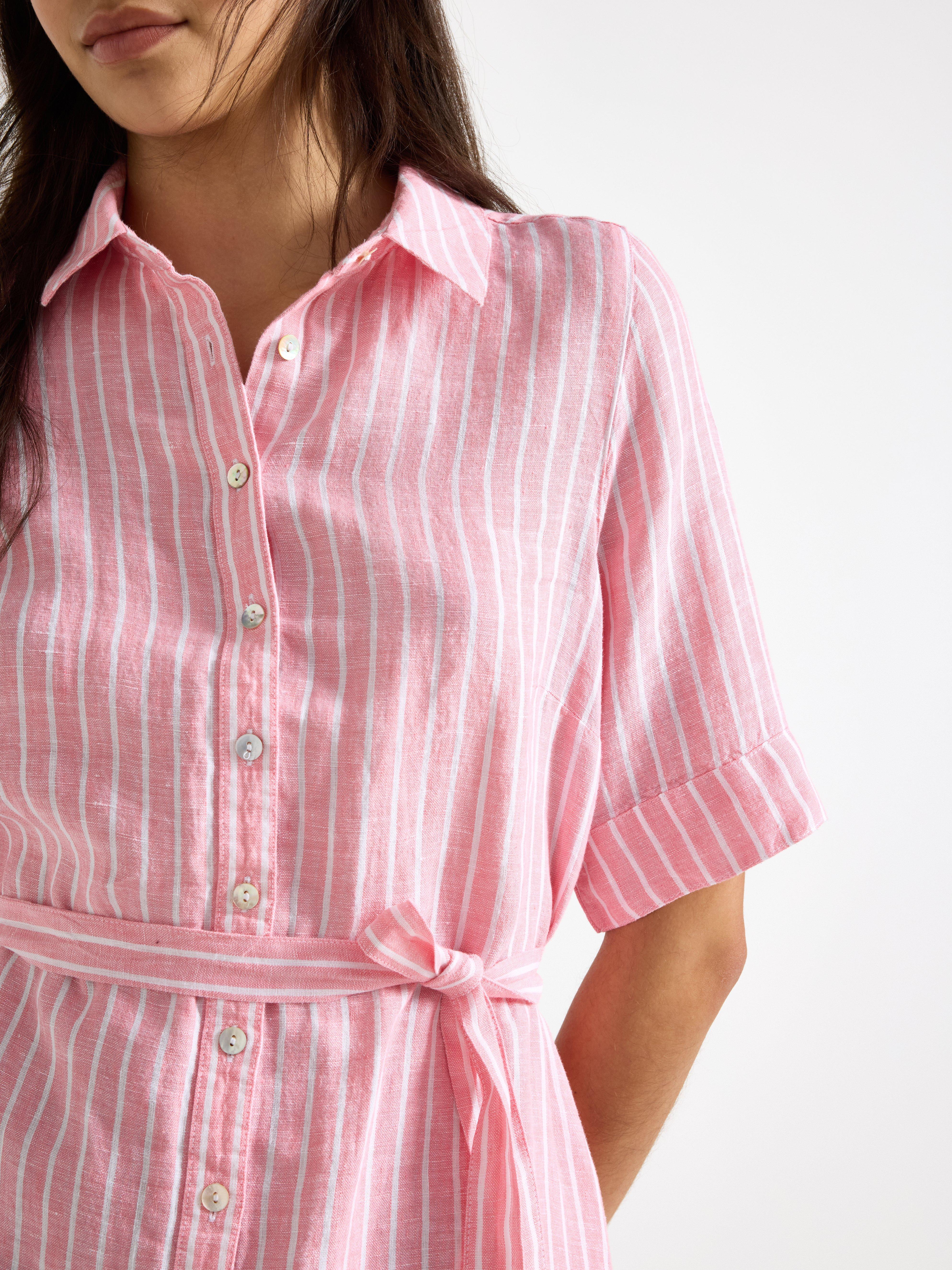 Shirt dress - Womens Wear - Pink