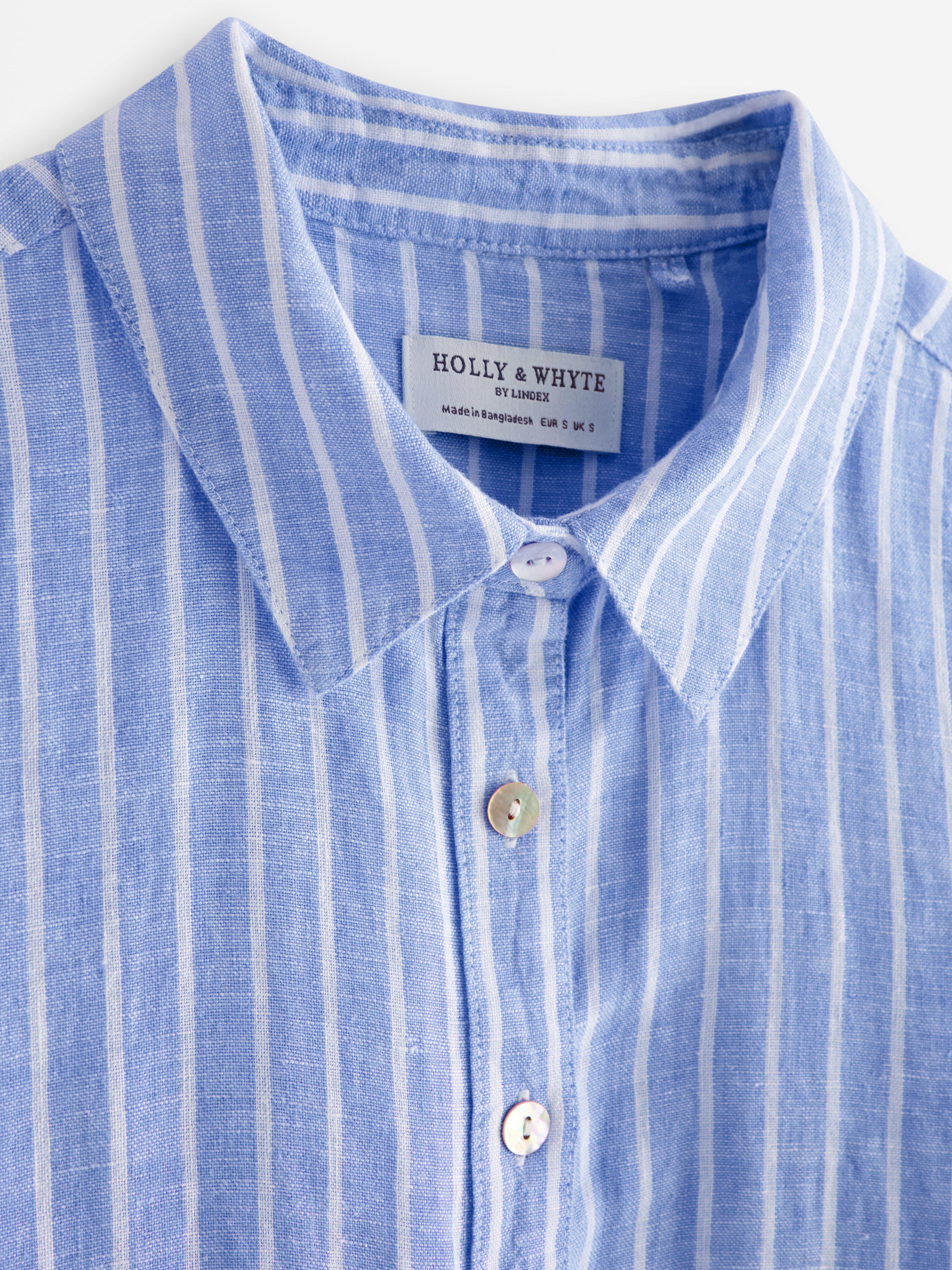 Shirt dress - Womens Wear - Blue