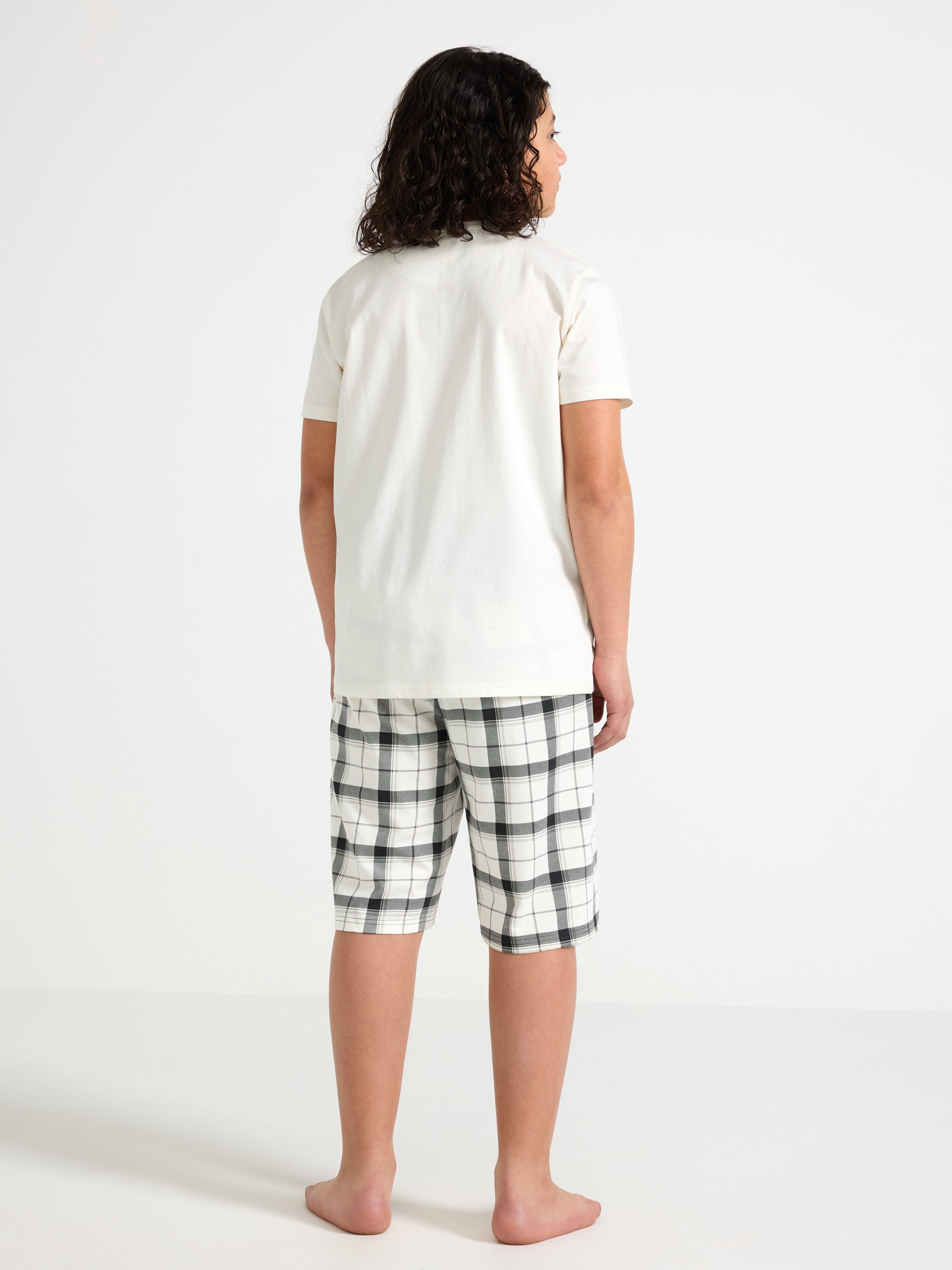 Pyjama Set - Kids Wear - White