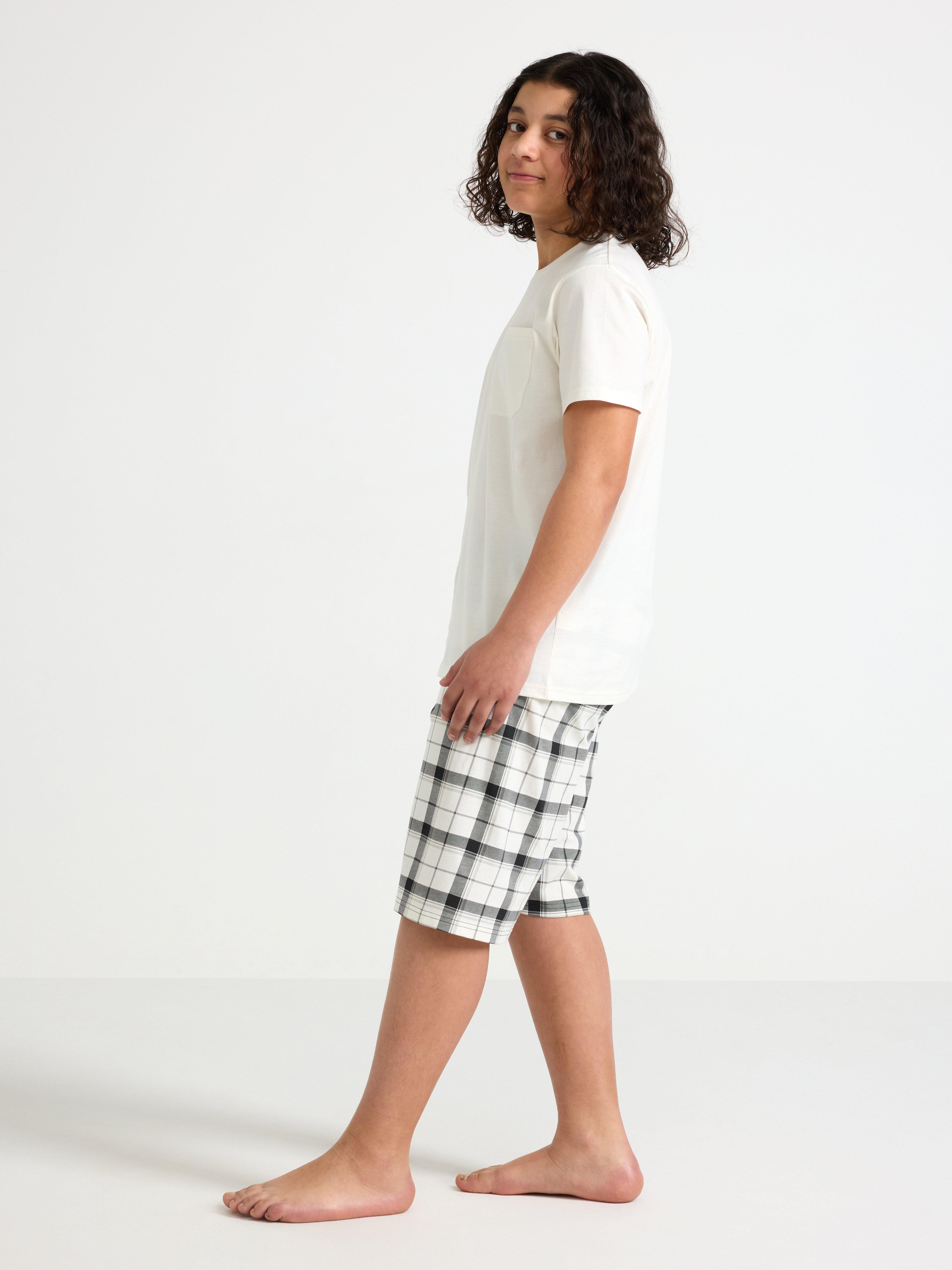 Pyjama Set - Kids Wear - White