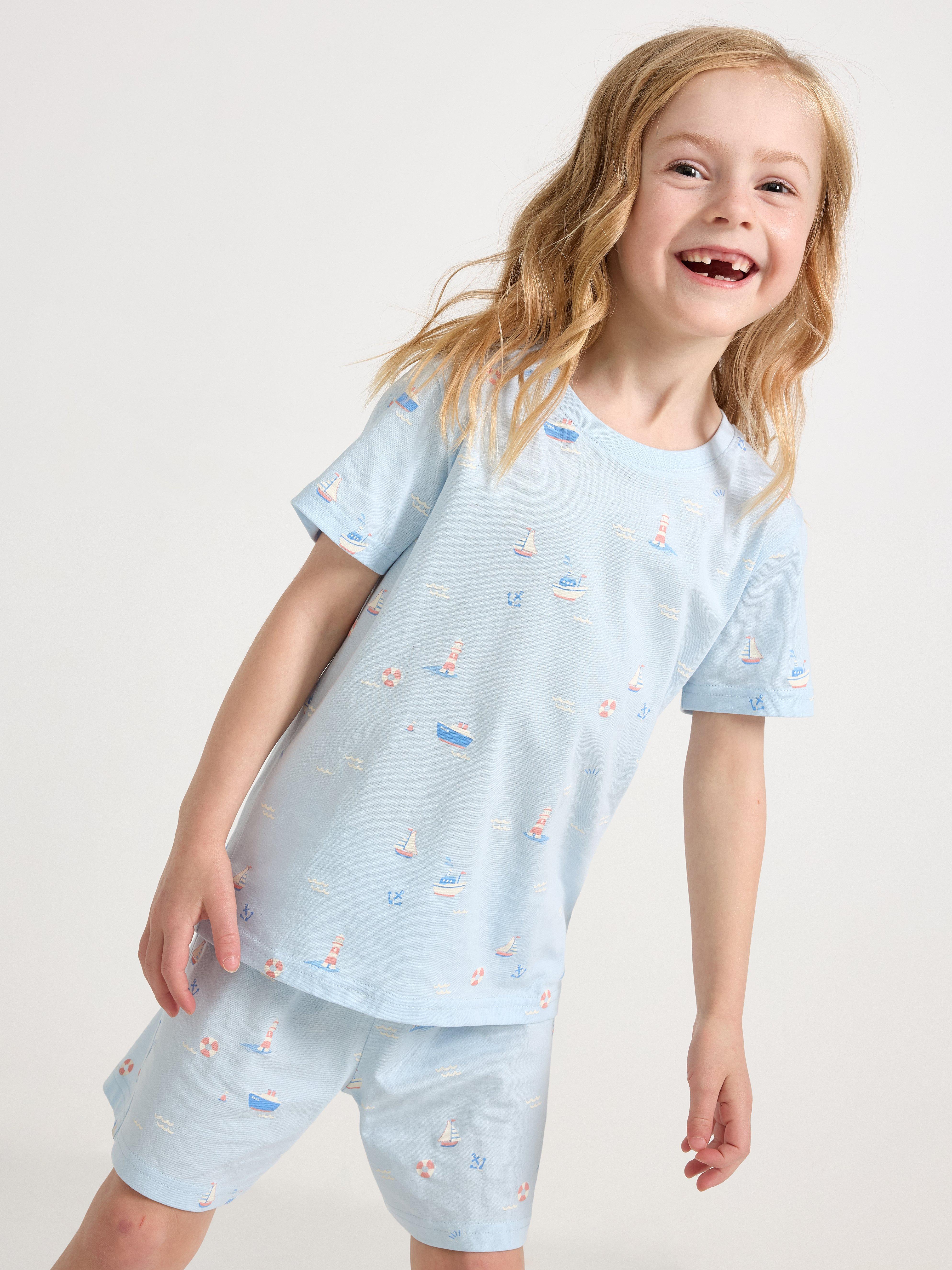 Pyjamas-sæt - Børn - Blå