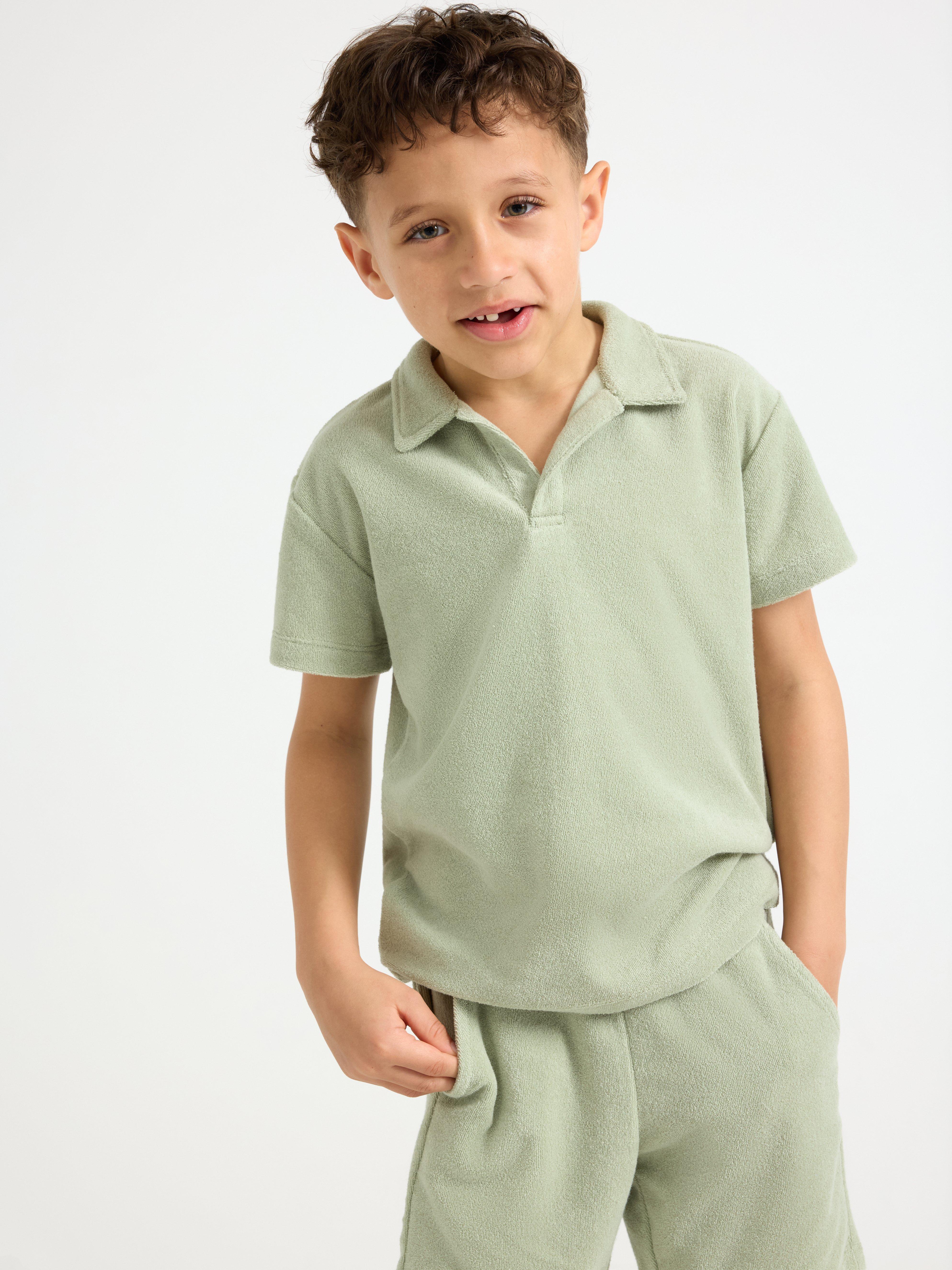Top - Kids Wear - Green