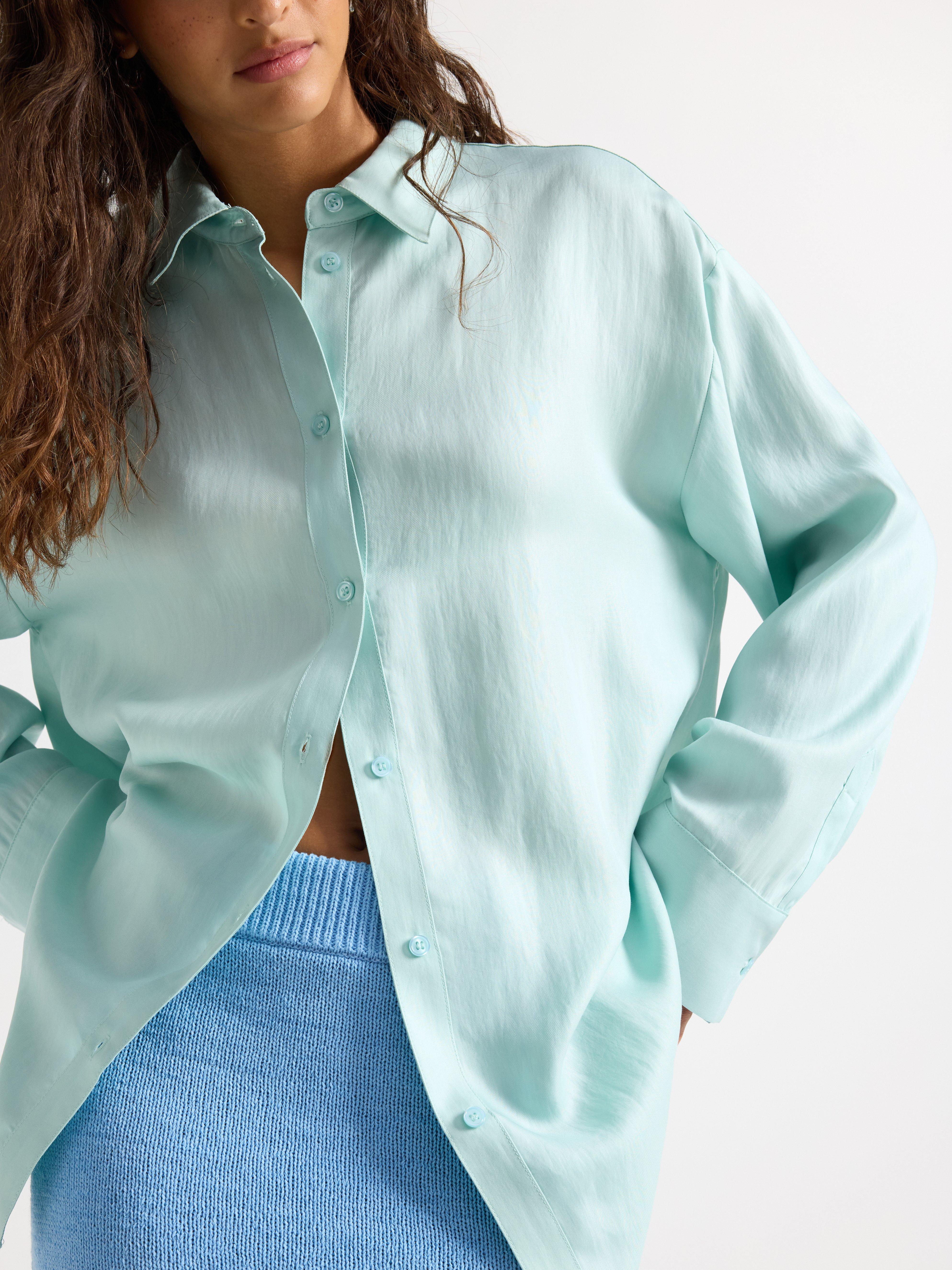 Shirt - Womens Wear - Aqua